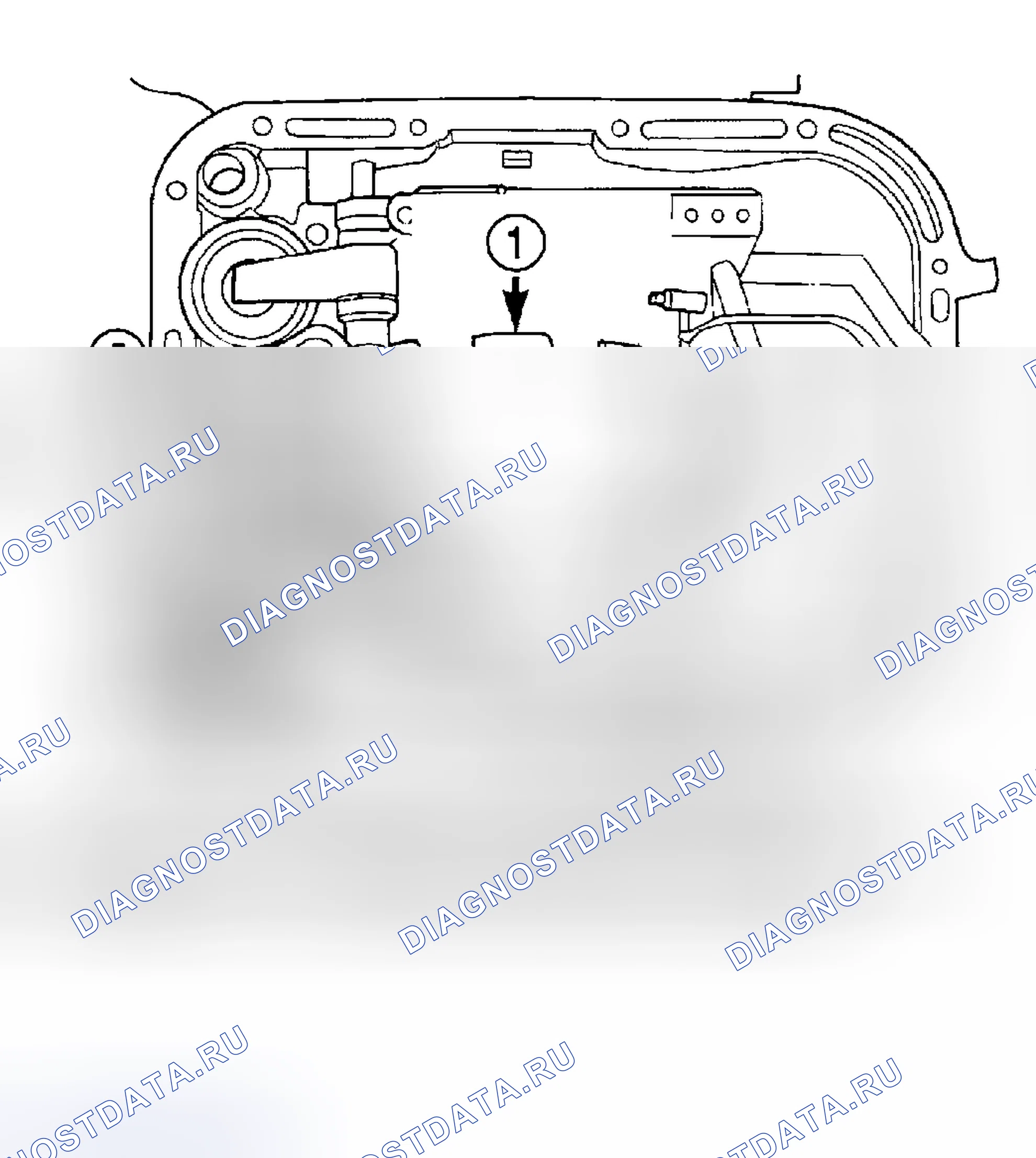 Рис. 323: ПОЛОСА низкий / REVERSE (ЗАДНИЙ). Hyundai IONIQ 6 I