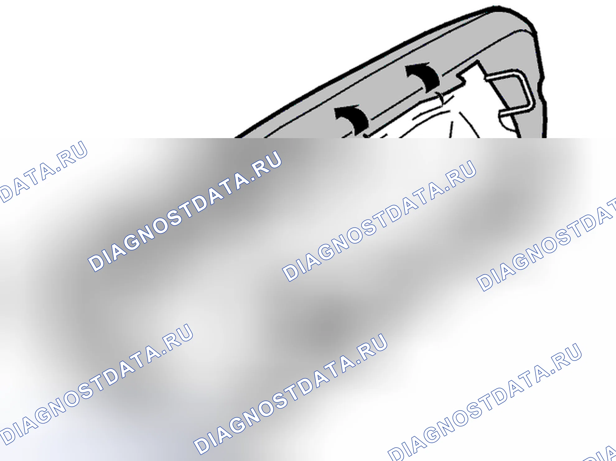 Рис. 351: Удаление. Volvo V70 II