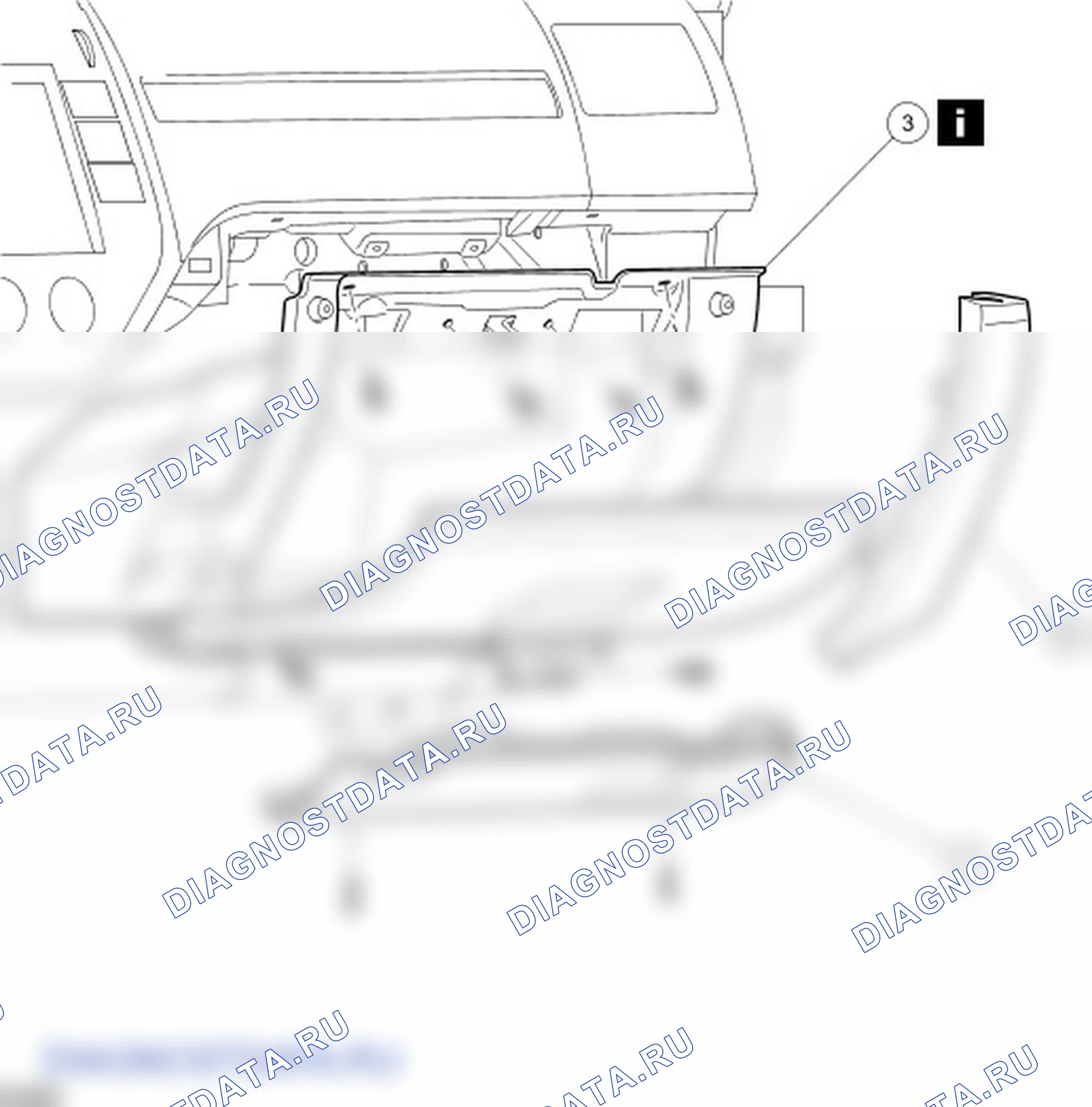 Как снять и установить надувную подушку безопасности пассажира. Ford C-MAX I рестайлинг