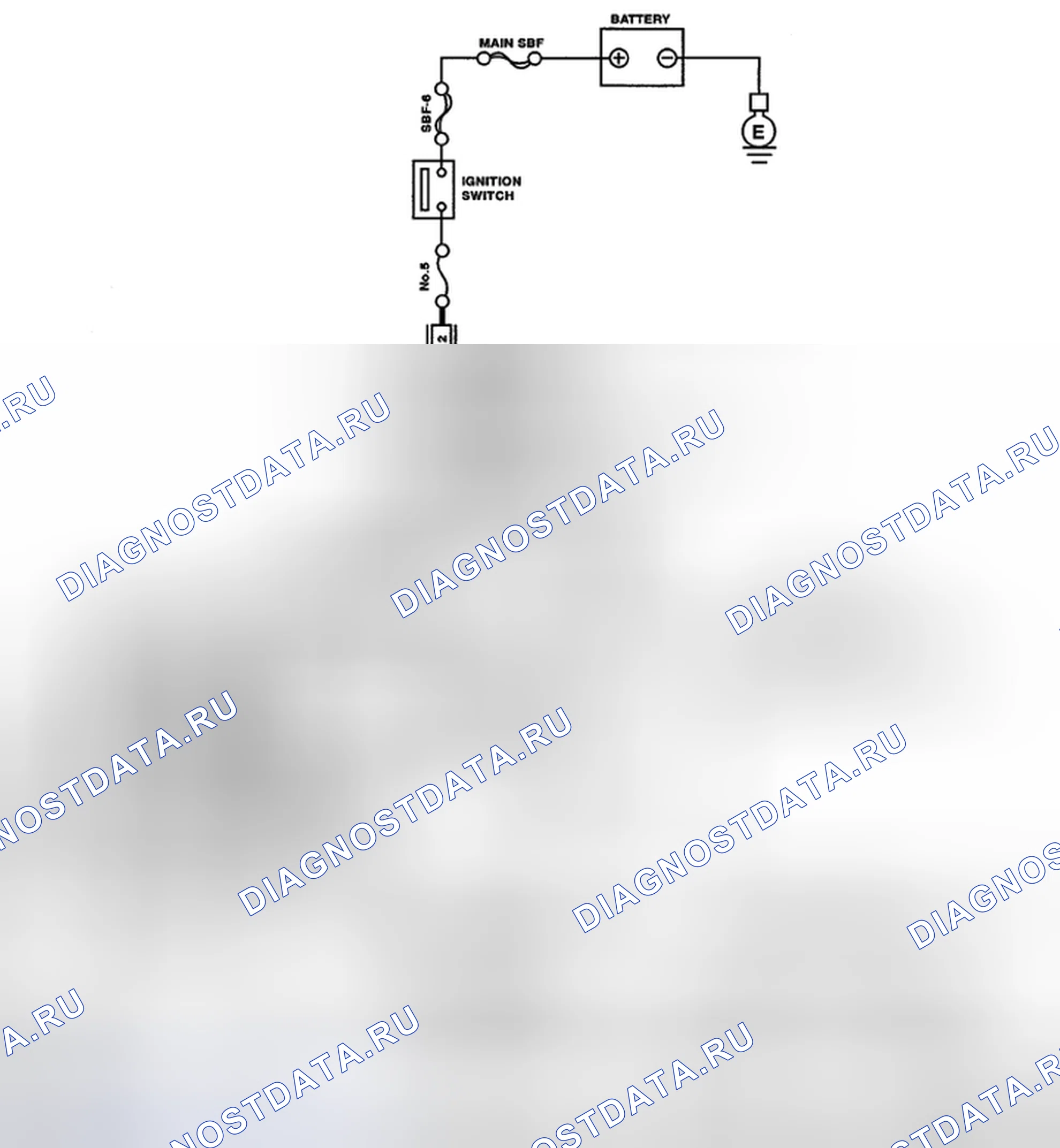 Рис. 87: электросхема. Subaru Impreza GH