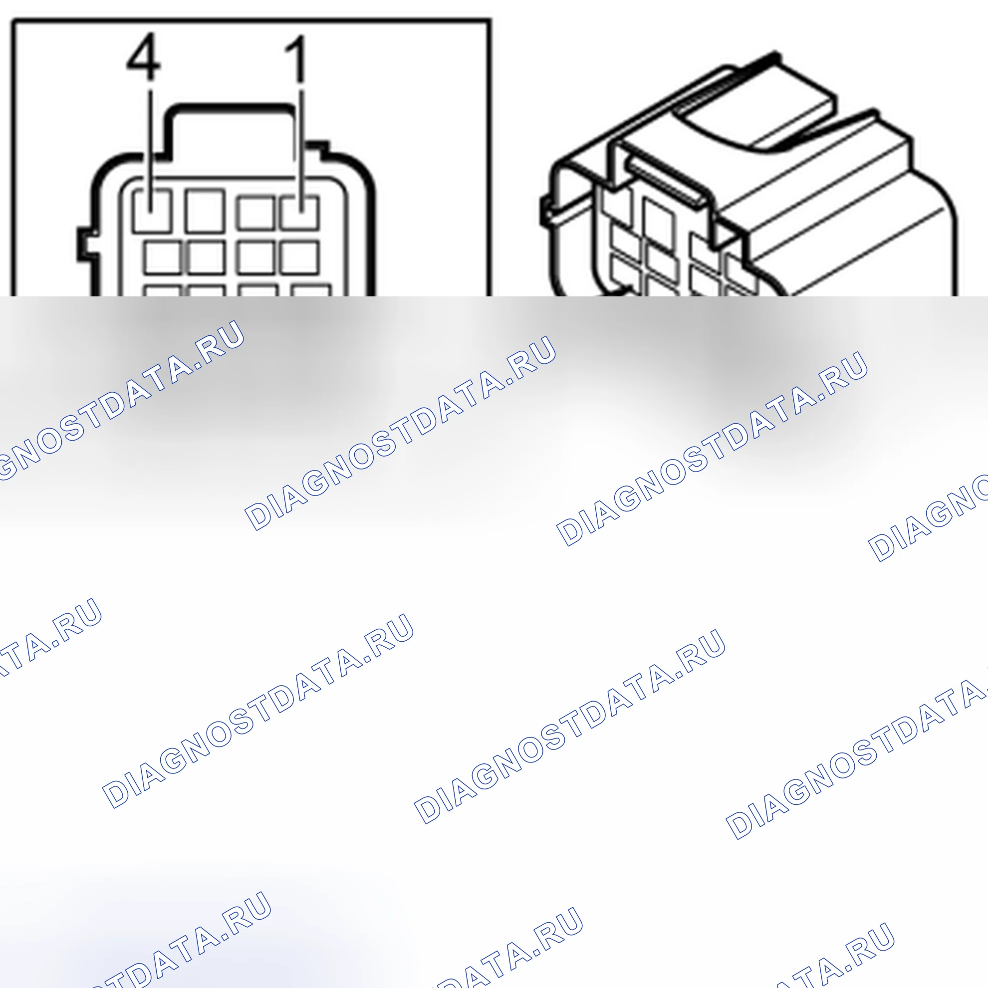 Рис. 6: СОЕДИНЕНИЕ. Volvo V50 I
