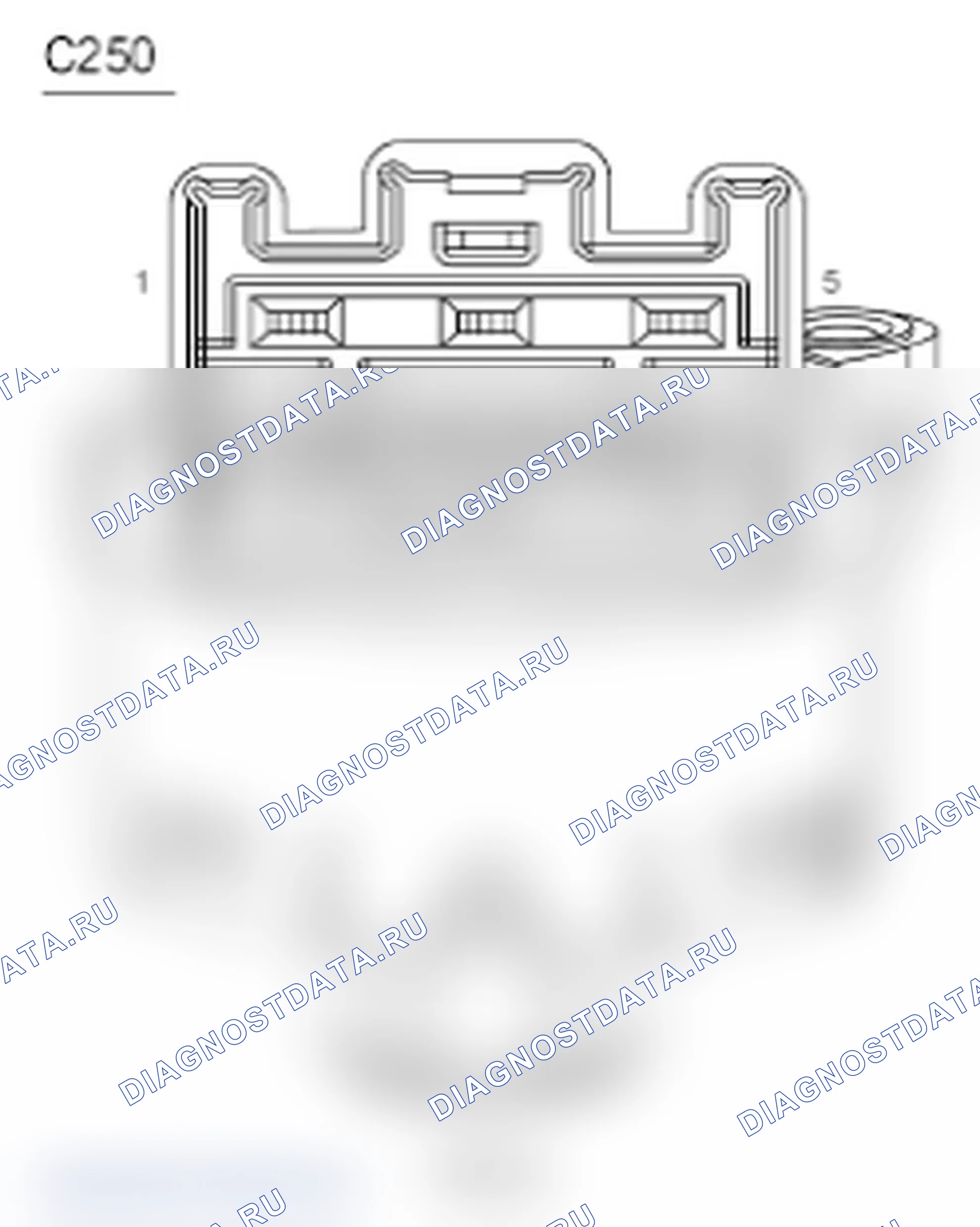 Рис. 25: Клеммы. Mercury Grand Marquis IV рестайлинг