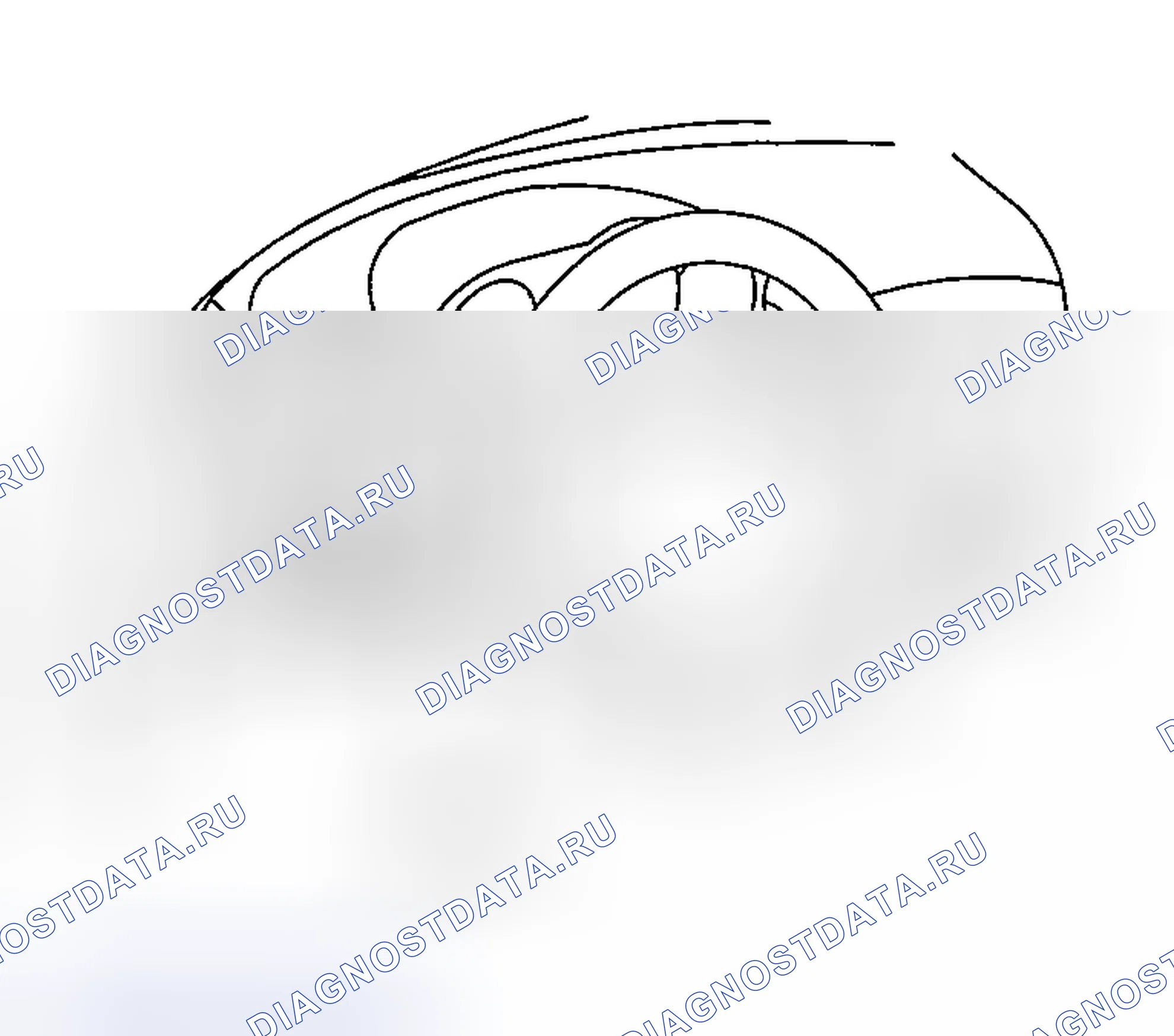 Рис. 9: Процедура доступа к результатам диагностического мониторинга. Mazda RX-8 I