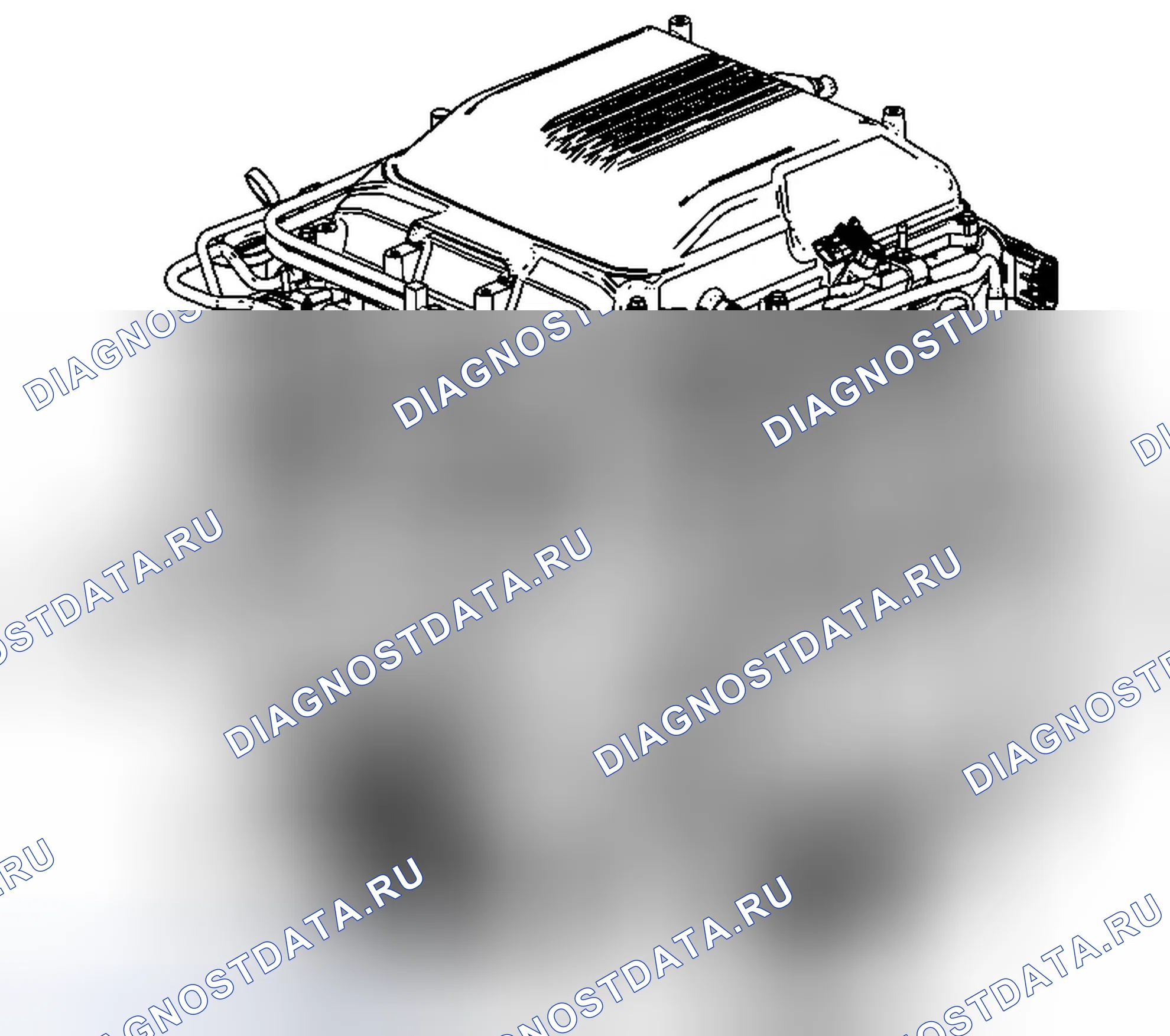 Рис. 79: Описание компонентов двигателя. Cadillac CTS II