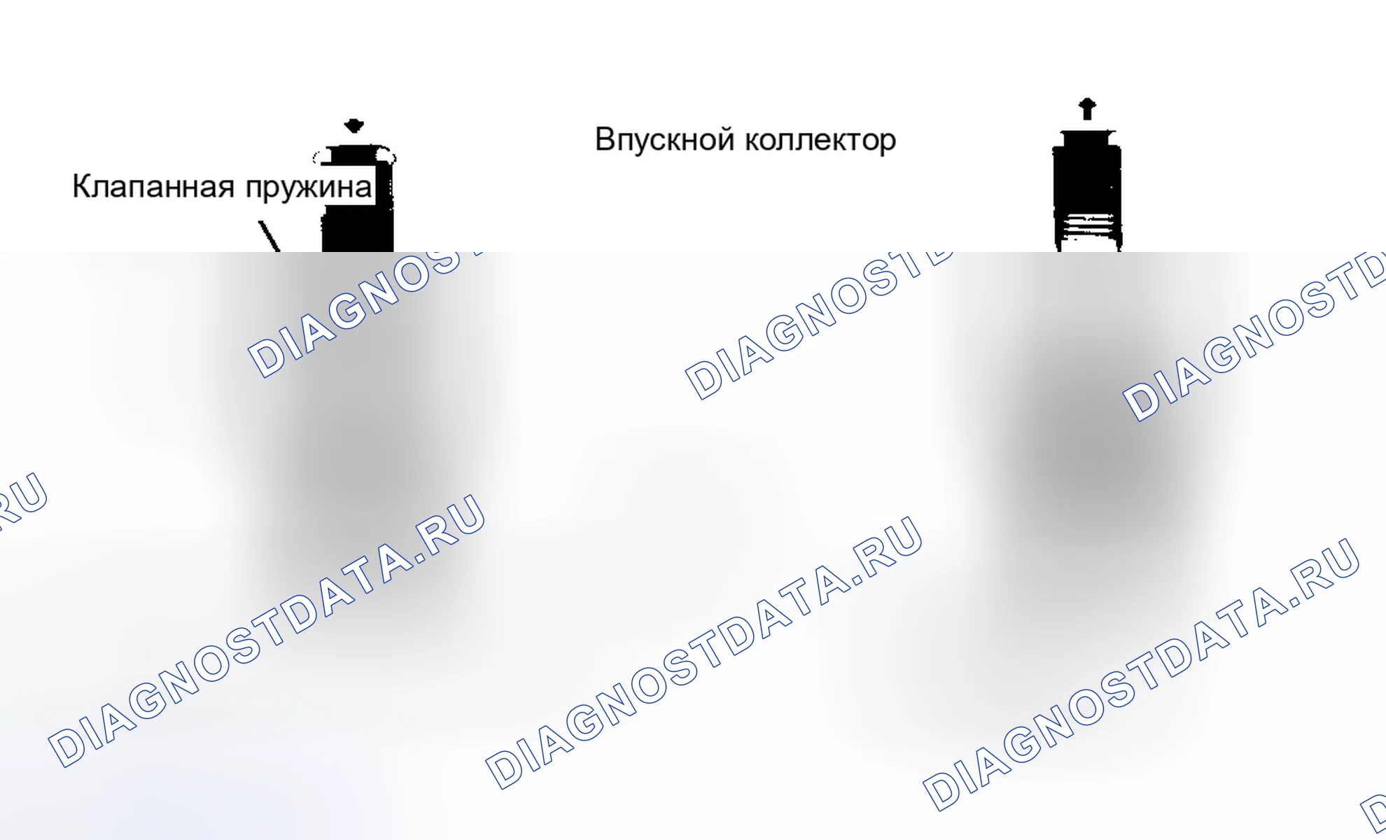 Рис. 9: Работа клапана принудительная вентиляция картера (PCV) (принудительная вентиляция картера). Toyota Camry V10