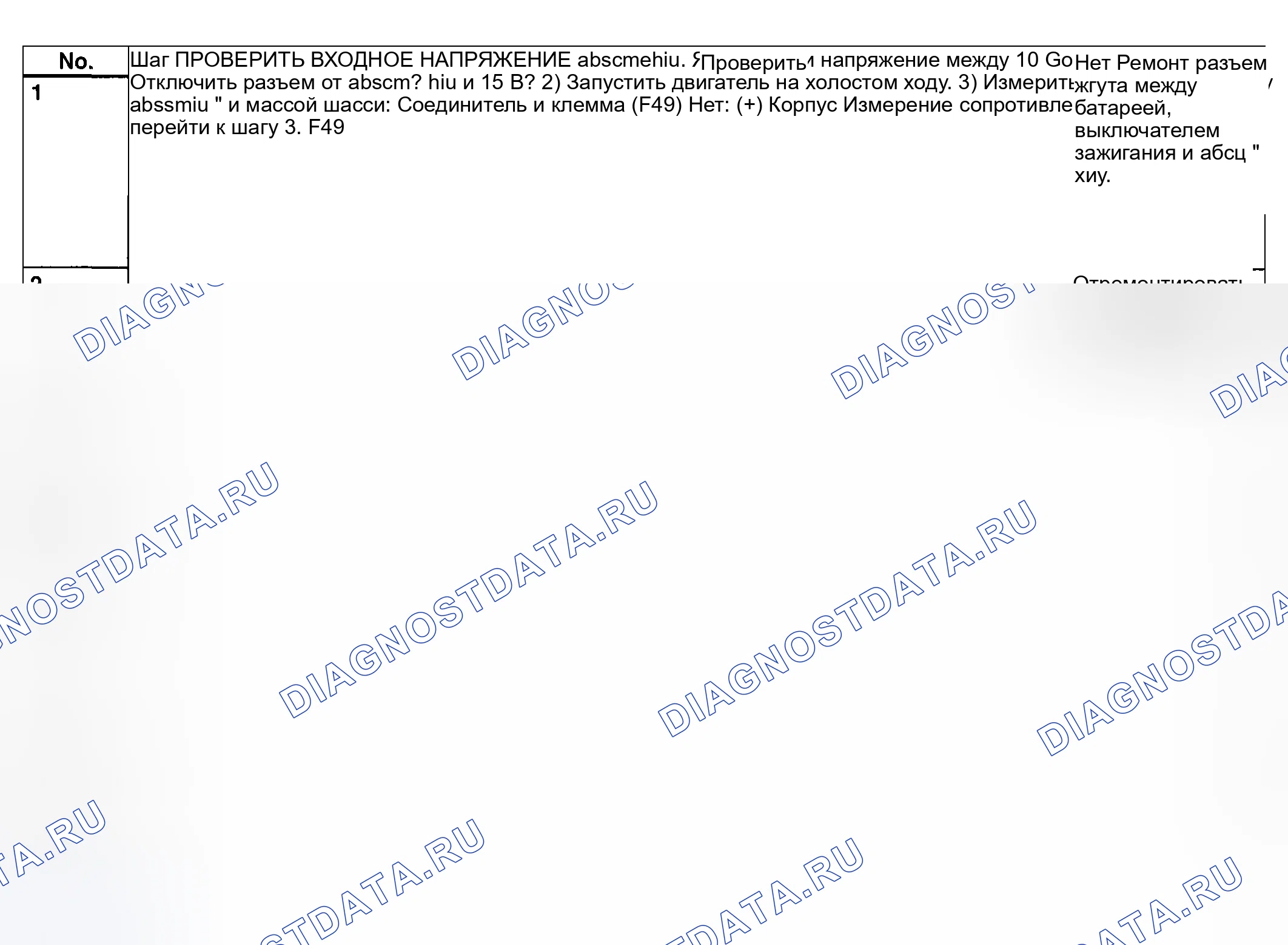 Рис. 346: Код неисправности 37. Subaru Outback BH
