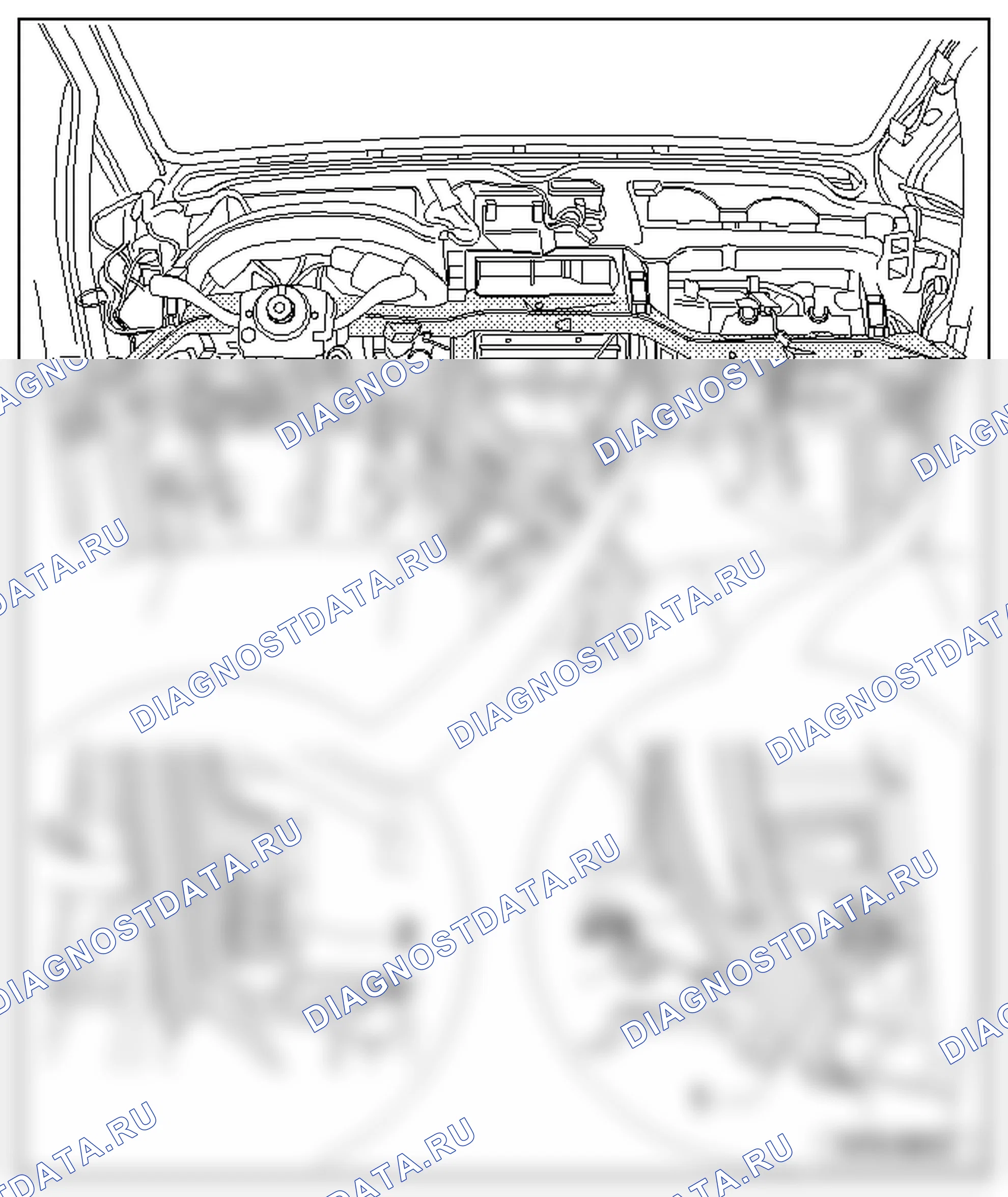 Приборная панель (общий ремонт кузова, внутренняя часть) (см. 2). SEAT Alhambra I