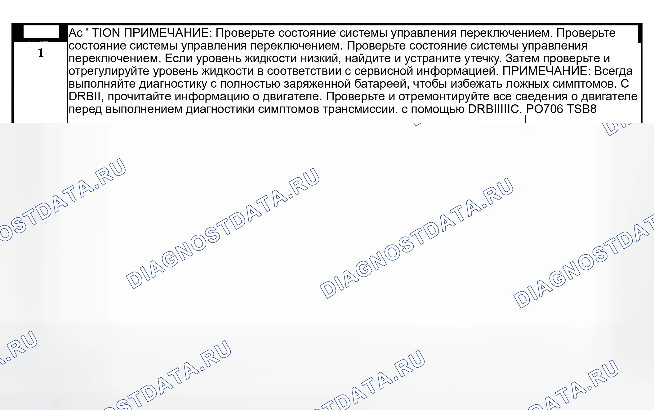 Рис. 634: Диагностические процедуры. Dodge Grand Caravan IV