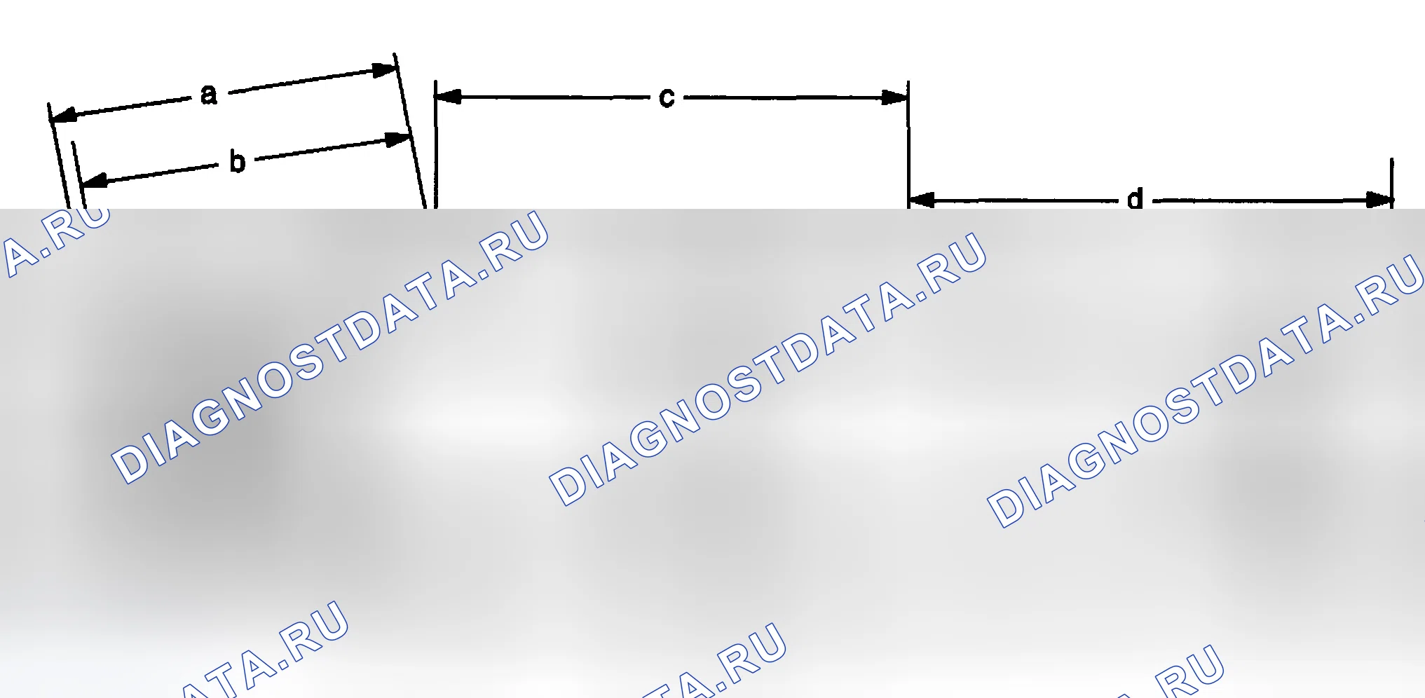 Рис. 54: Двухточечные измерения. Chevrolet Silverado 1500 HD 