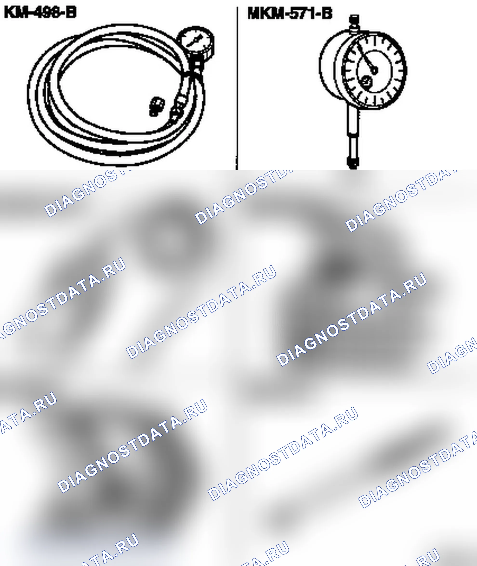 Специальные инструменты (DOHC-I). Opel Zafira A рестайлинг