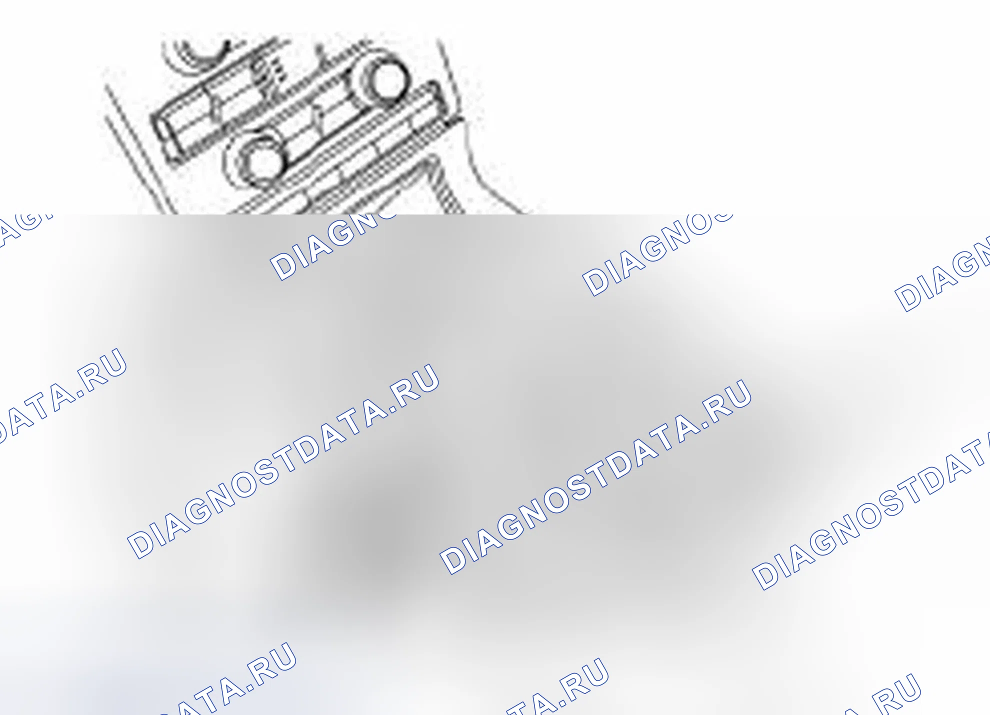 Рис. 54: Блокировка переключения тормозов. Ford Flex I