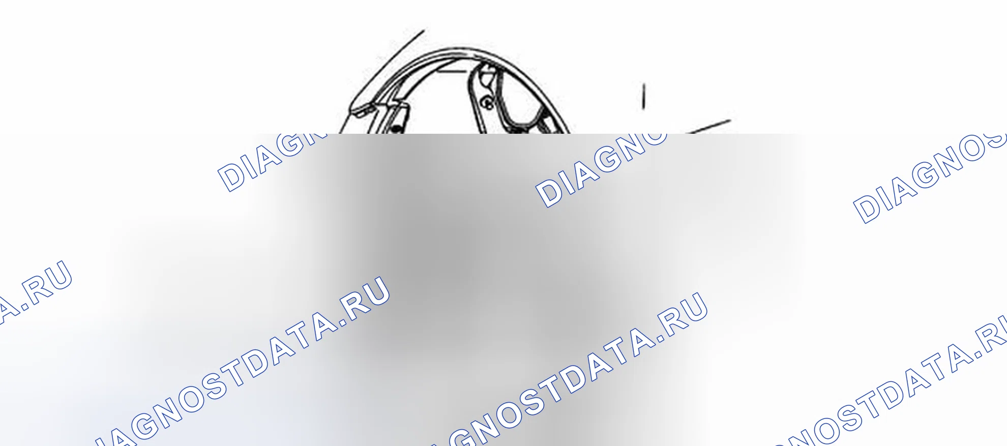 Рис. 16: Замена лампы передней противотуманной фары. Chevrolet Corvette C6
