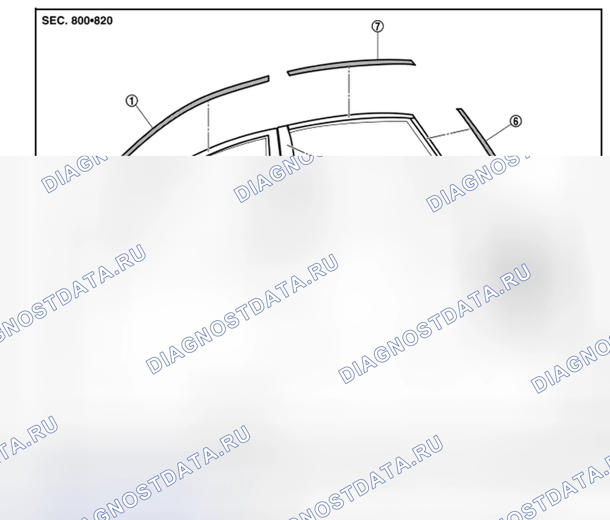 Рис. 40: Разнесенный вид. Nissan Sentra B17 рестайлинг