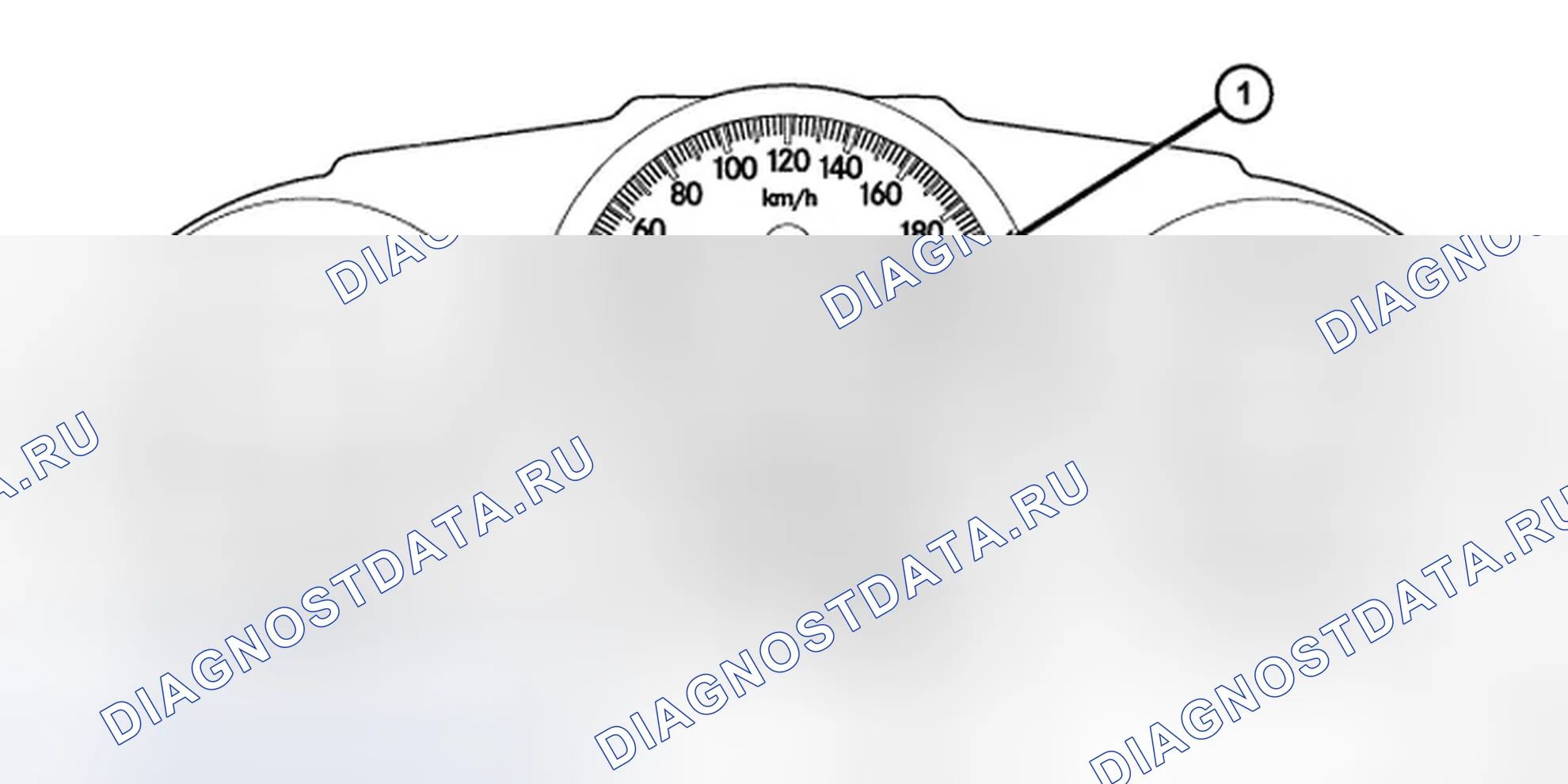 Рис. 408: КЛАСТЕР BUX / CCN. Dodge Caliber I