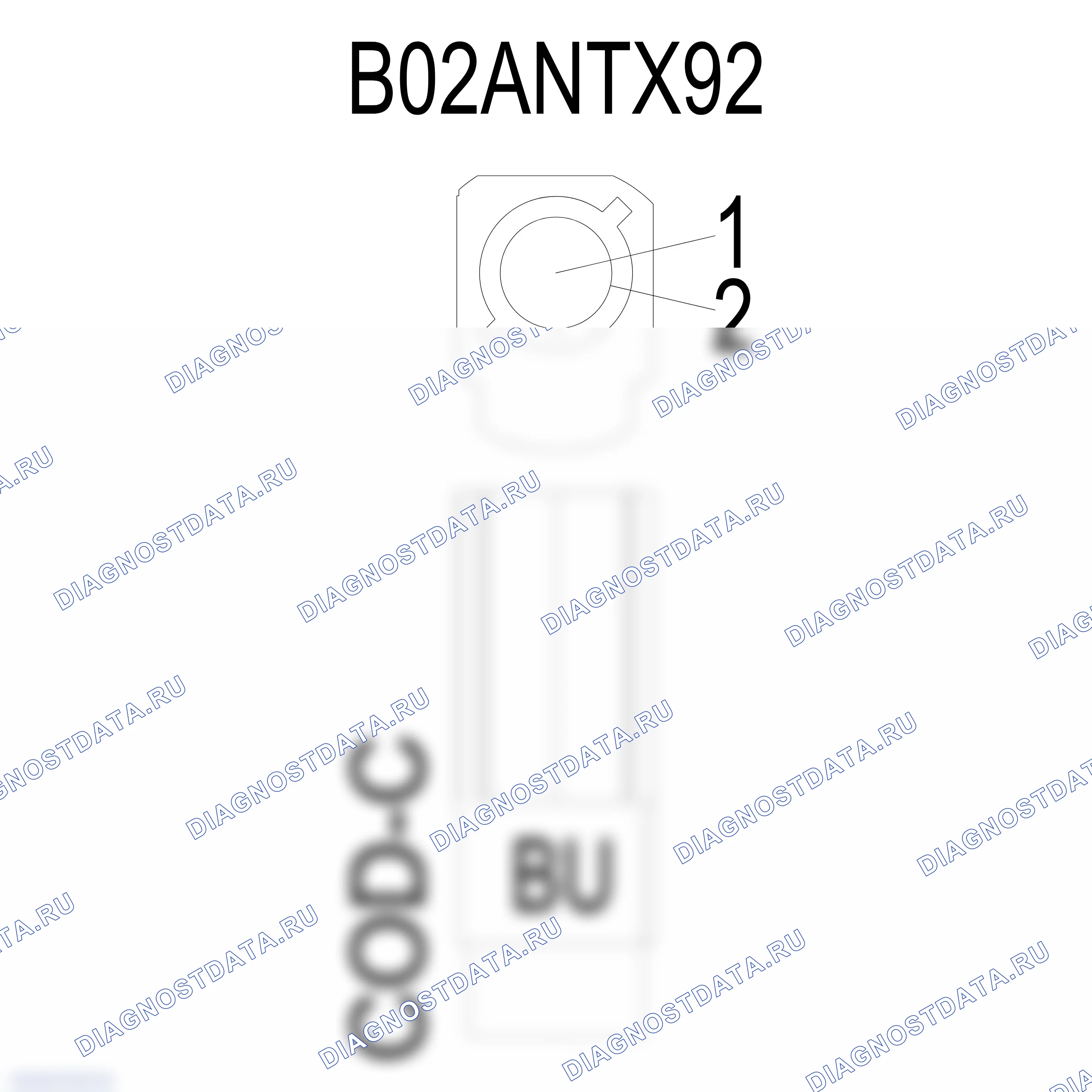 Распиновка разъёма 6Q0 035 576 B — внешний вид и расположение контактов. Porsche Macan I