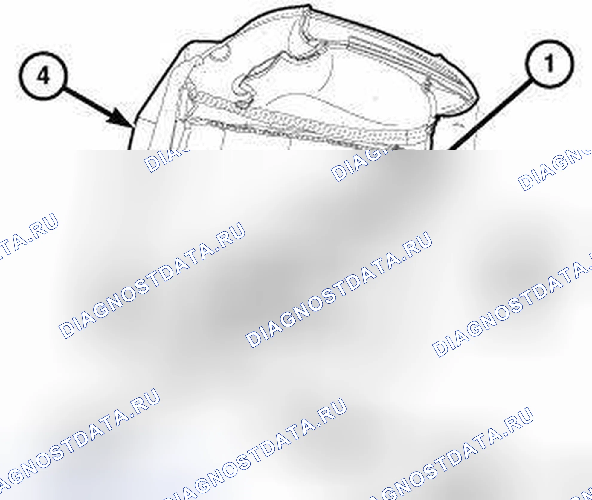 Рис. 4: ОПИСАНИЕ сиденья. Jeep Wrangler III