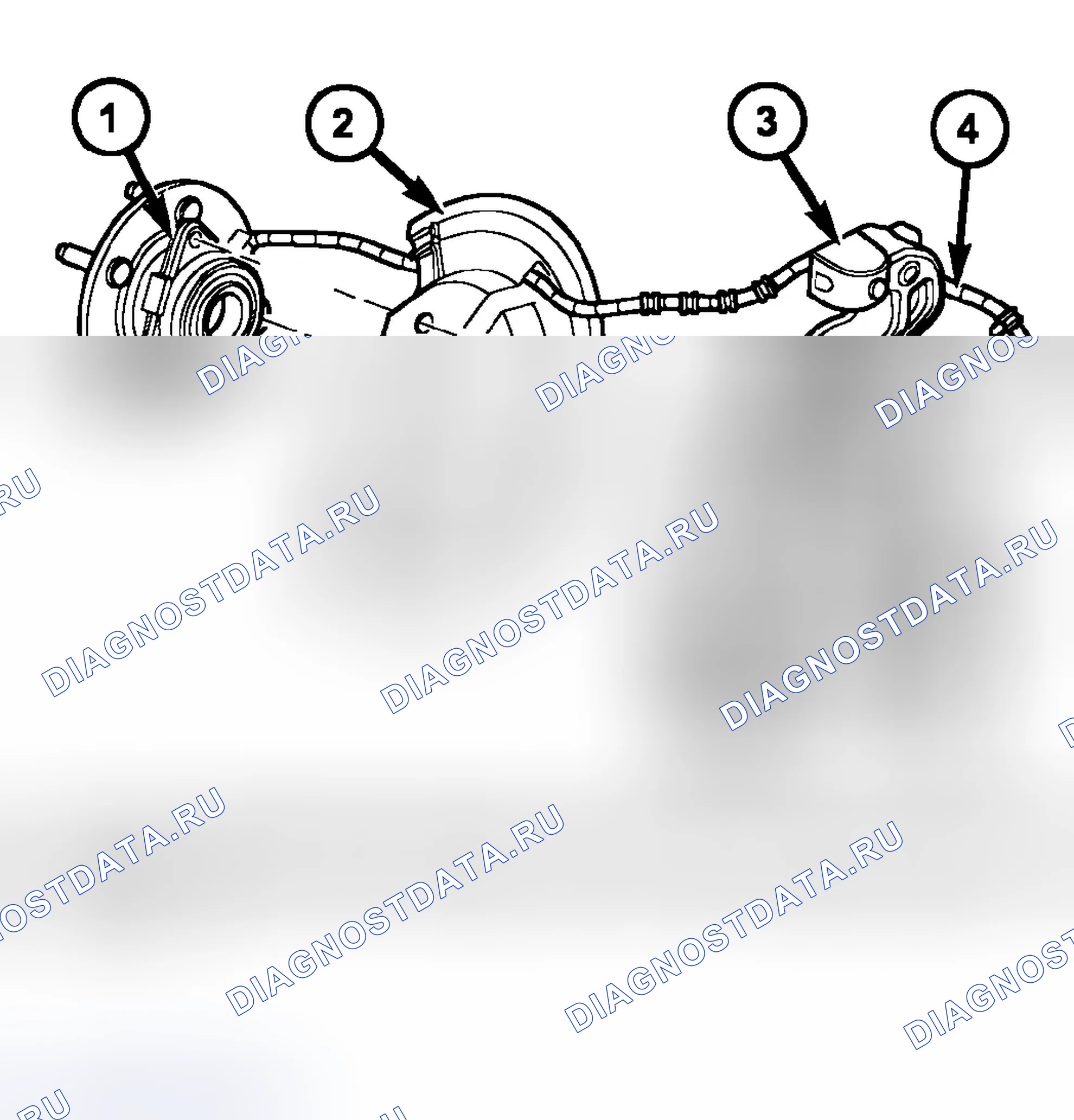 Рис. 23: УДАЛЕНИЕ - 4x2. Dodge Pickup R1500 
