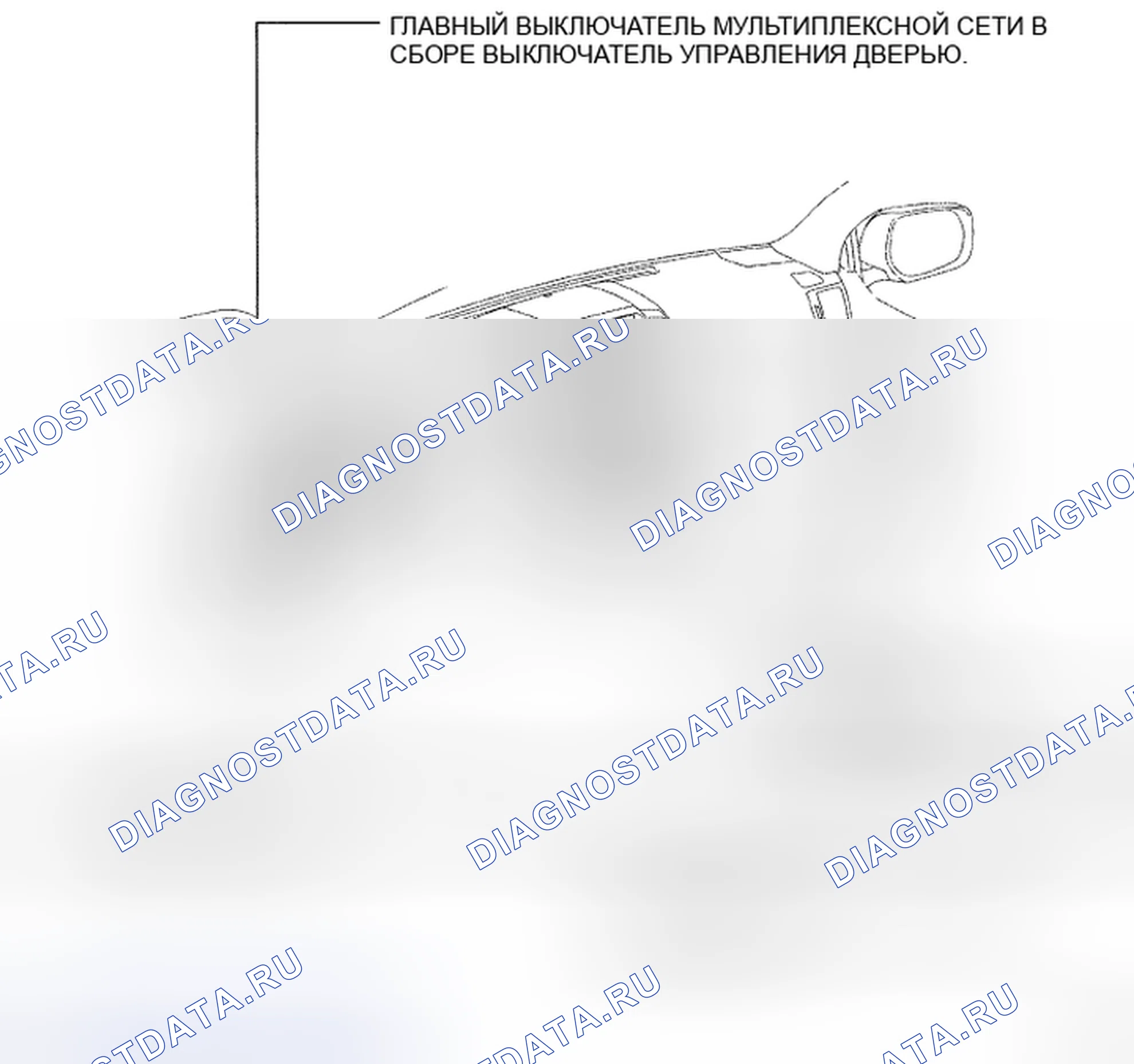 Рис. 1: РАСПОЛОЖЕНИЕ ДЕТАЛЕЙ. Toyota Land Cruiser 200
