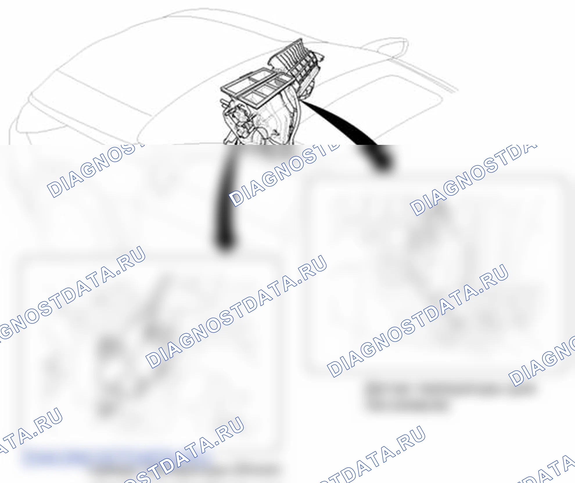 Рис. 48: Расположение компонентов. Hyundai Sonata VI
