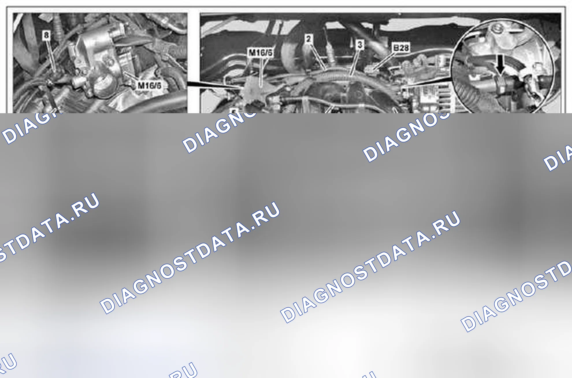 Рис. 22: Демонтаж / монтаж впускного коллектора - AR09.20-P-1310MCU. Kia Soul I