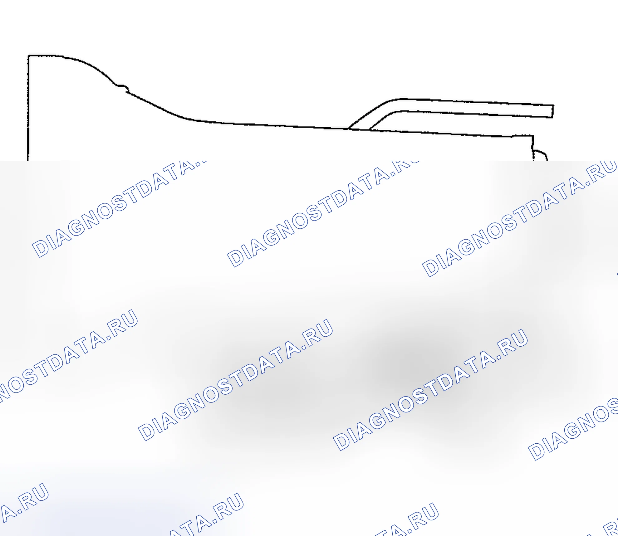 Рис. 552: Эталон заполнения жидкостью. Hyundai Nexo I