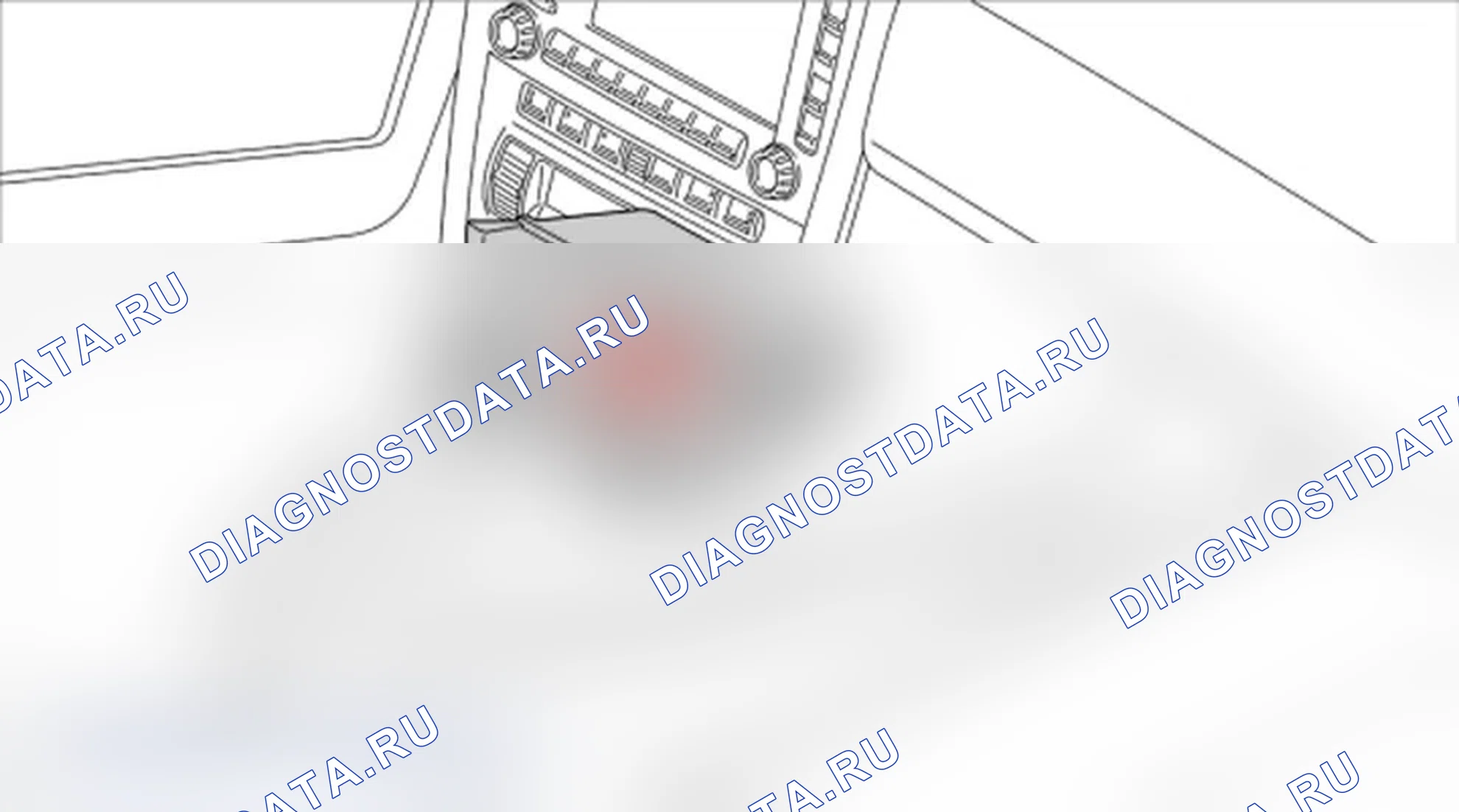 Рис. 46: Демонтаж полки. Porsche 911 GT3 997