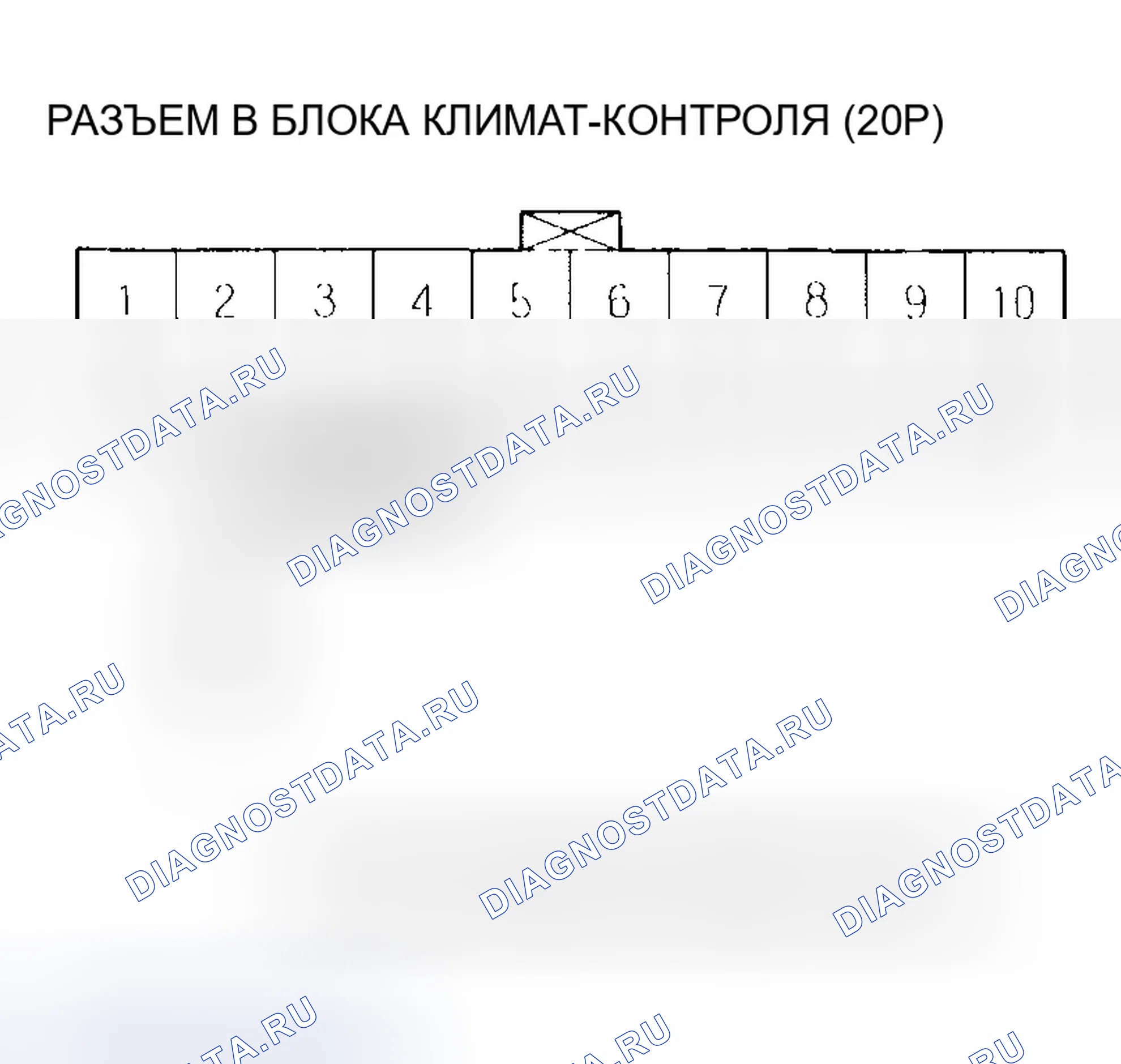 Рис. 33: Индикатор расшифровка кода ошибки F: Короткое замыкание в цепи датчика солнечного света. Honda Odyssey II