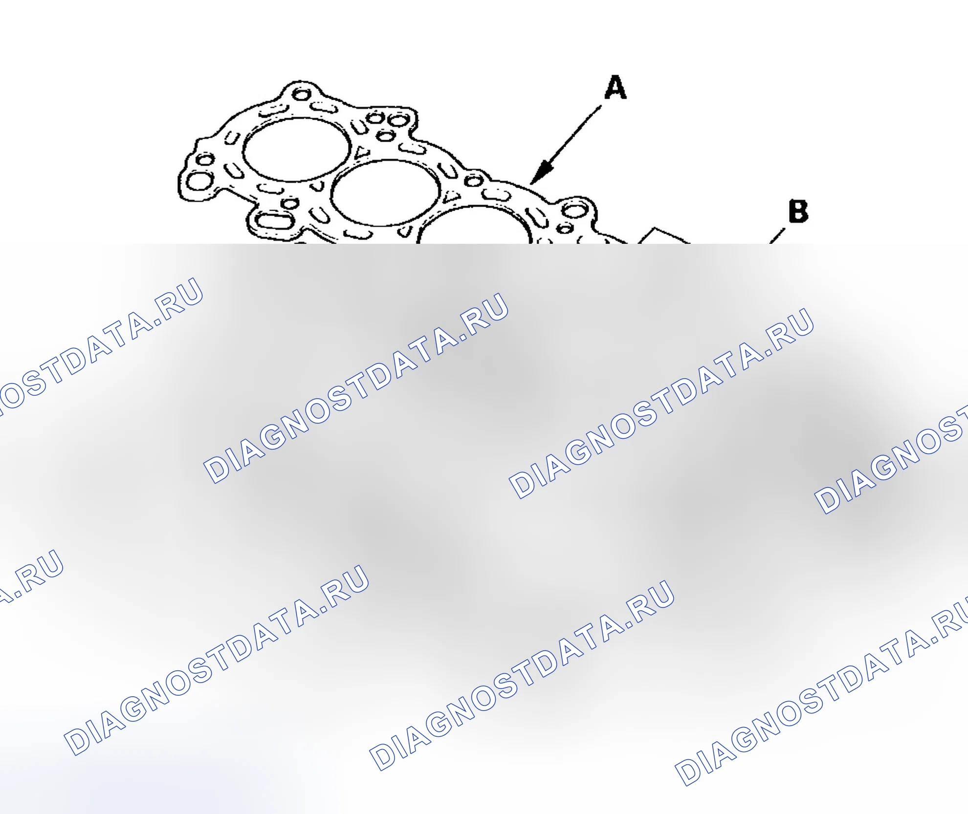 Рис. 448: УСТАНОВКА ГОЛОВКИ ЦИЛИНДРОВ. Honda Civic VII рестайлинг