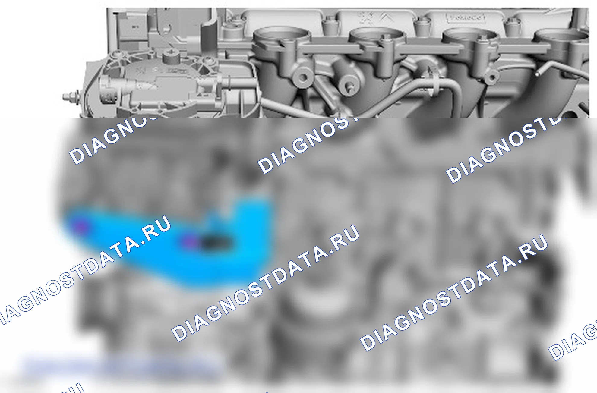 Как установить присоединяемые детали двигателя. Ford Kuga II