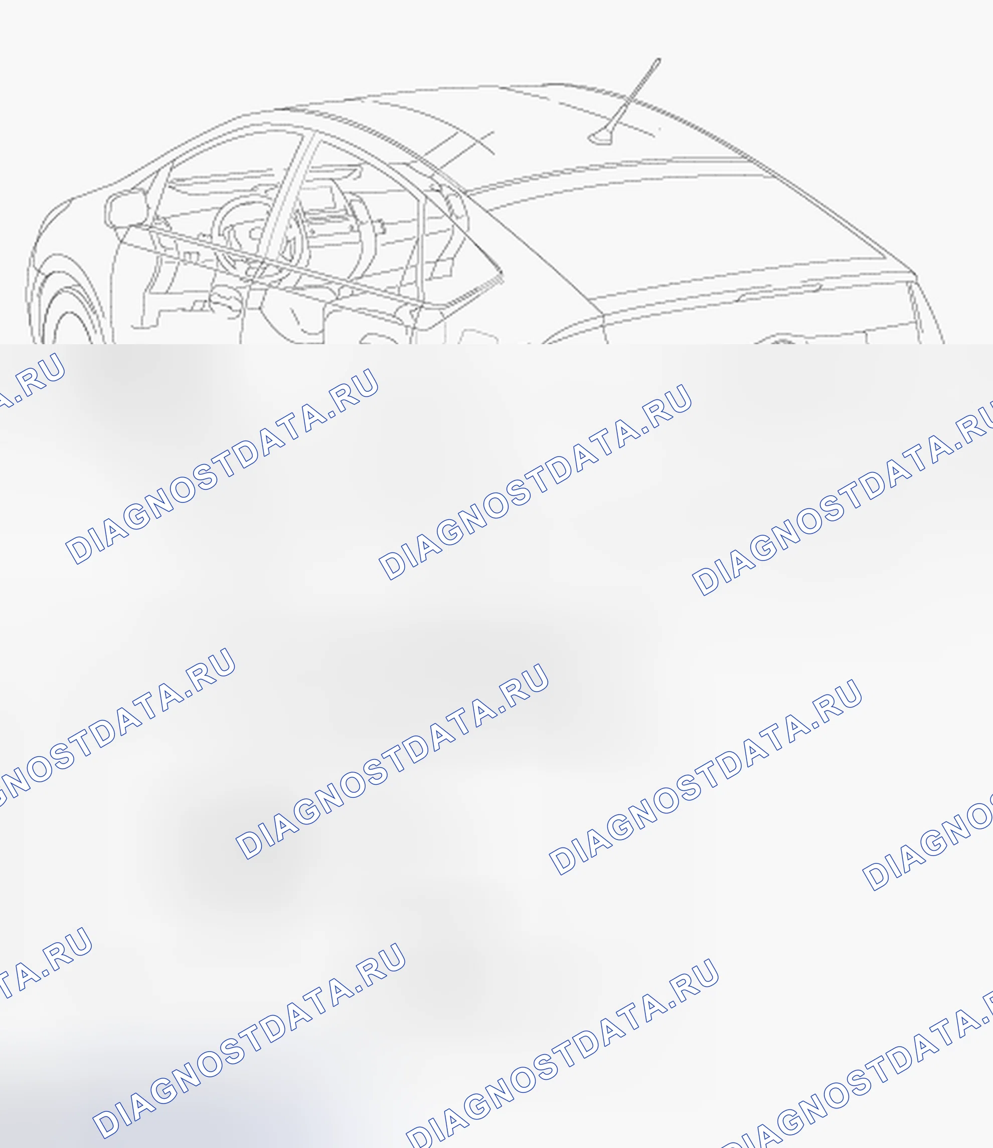 Рис. 326: КОМПОНЕНТЫ. Toyota Prius II рестайлинг