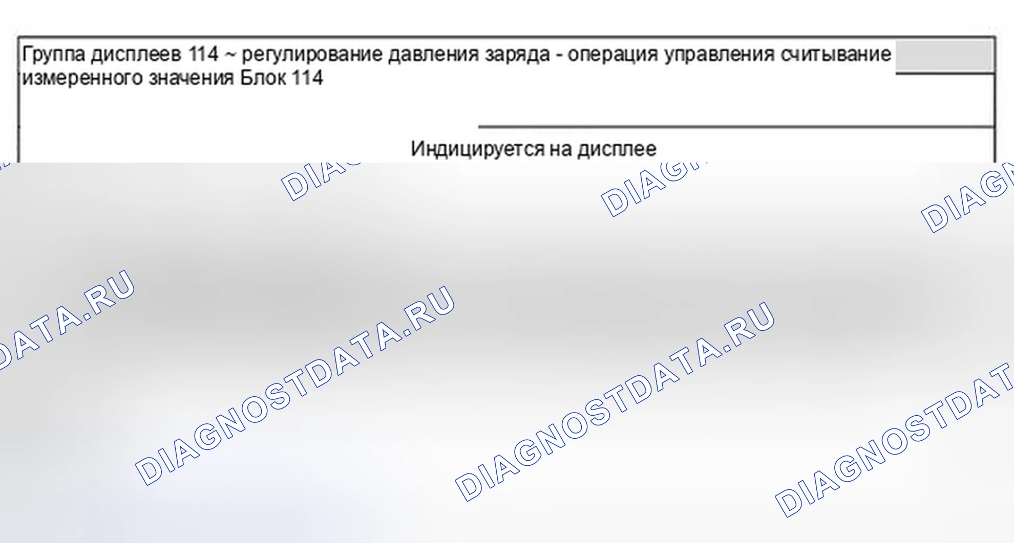 Рис. 127: Блоки измеряемых величин, оценка, группы отображения от 110 до 119 - регулирование давления наддува. Volkswagen Passat B5 рестайлинг