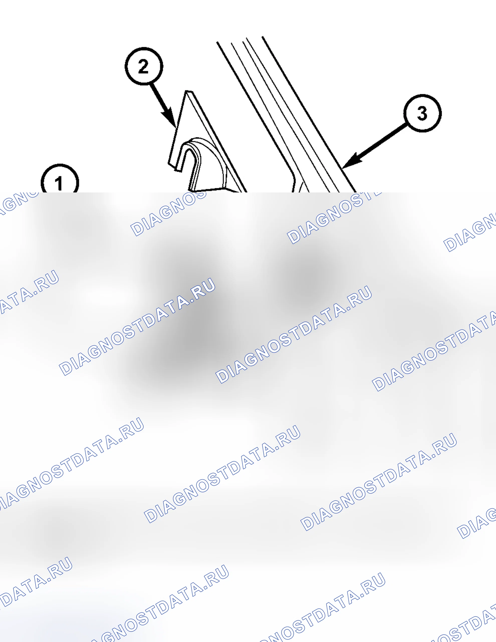 Рис. 85: ДЕМОНТАЖ. Dodge Grand Caravan IV