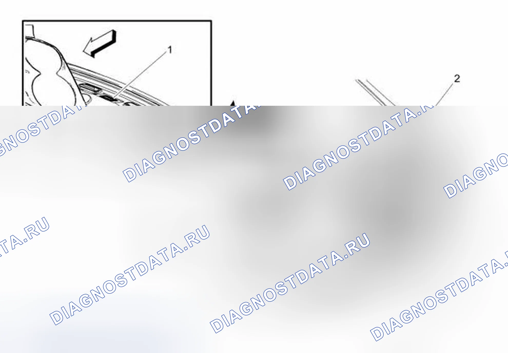 Рис. 47: Компоненты багажного отделения (седан). Chevrolet Sonic I