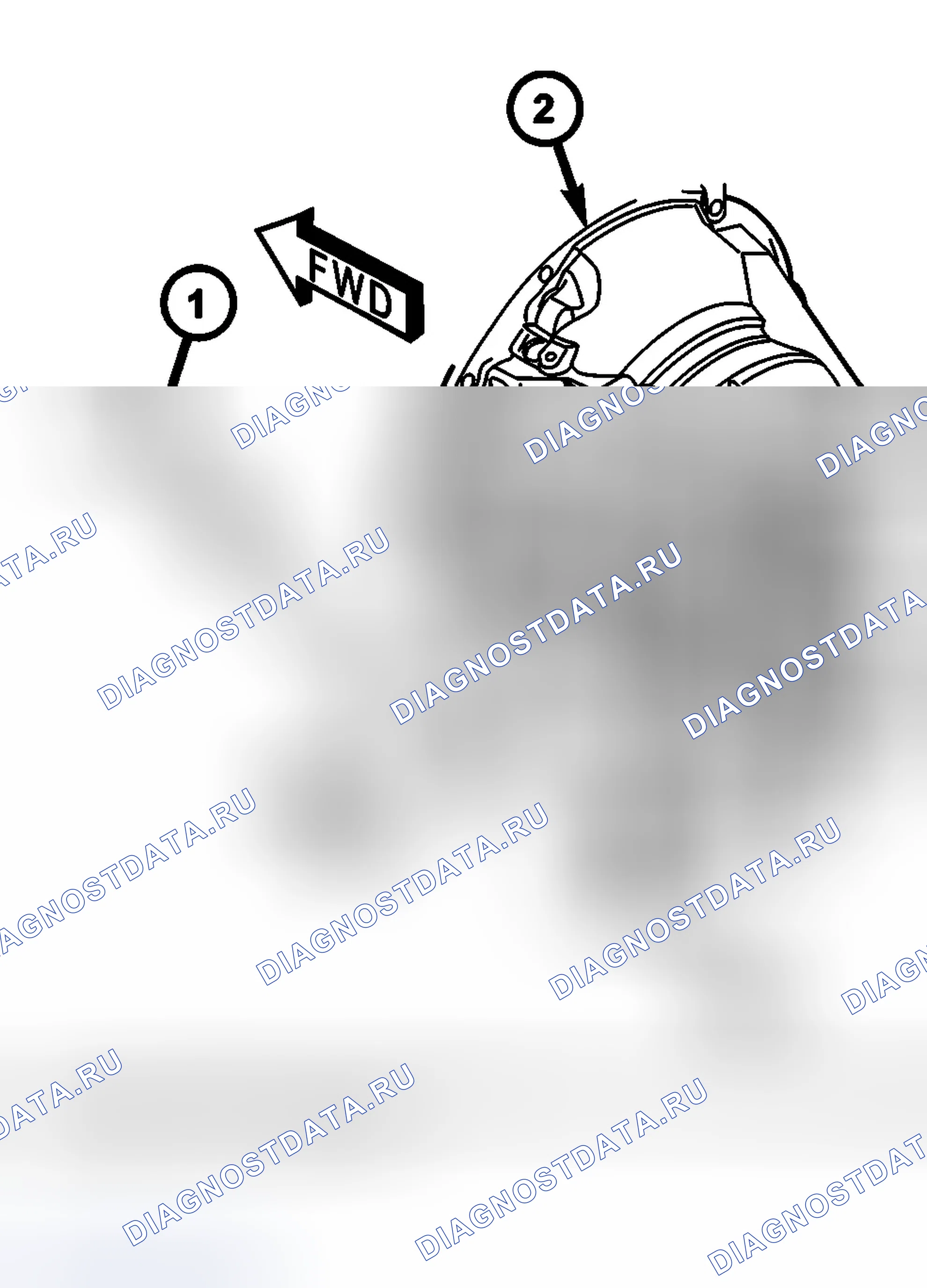 Рис. 922: ДЕМОНТАЖ. Dodge Pickup R1500 