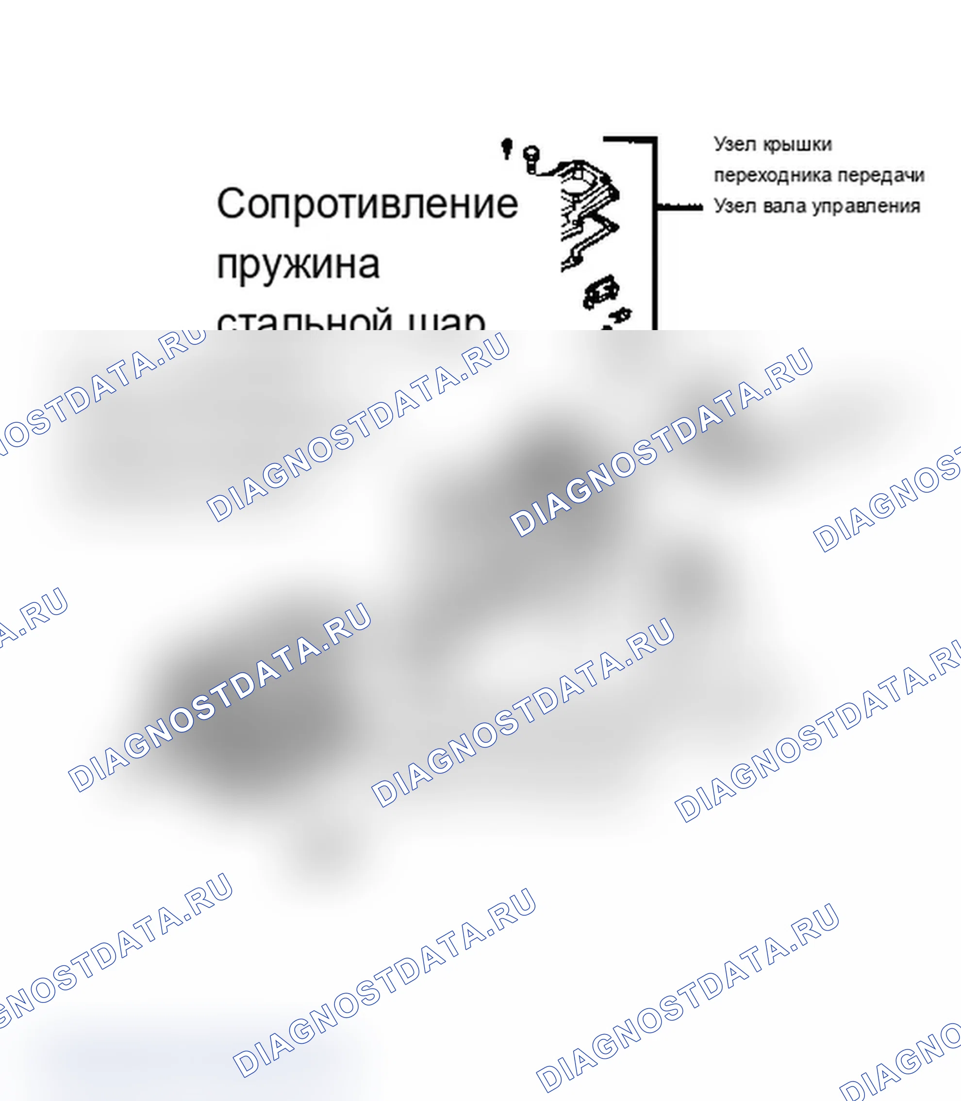 Рис. 2: РАЗБОРКА КОРОБКИ ПЕРЕДАЧ. Ford Cab & Chassis Ranger 
