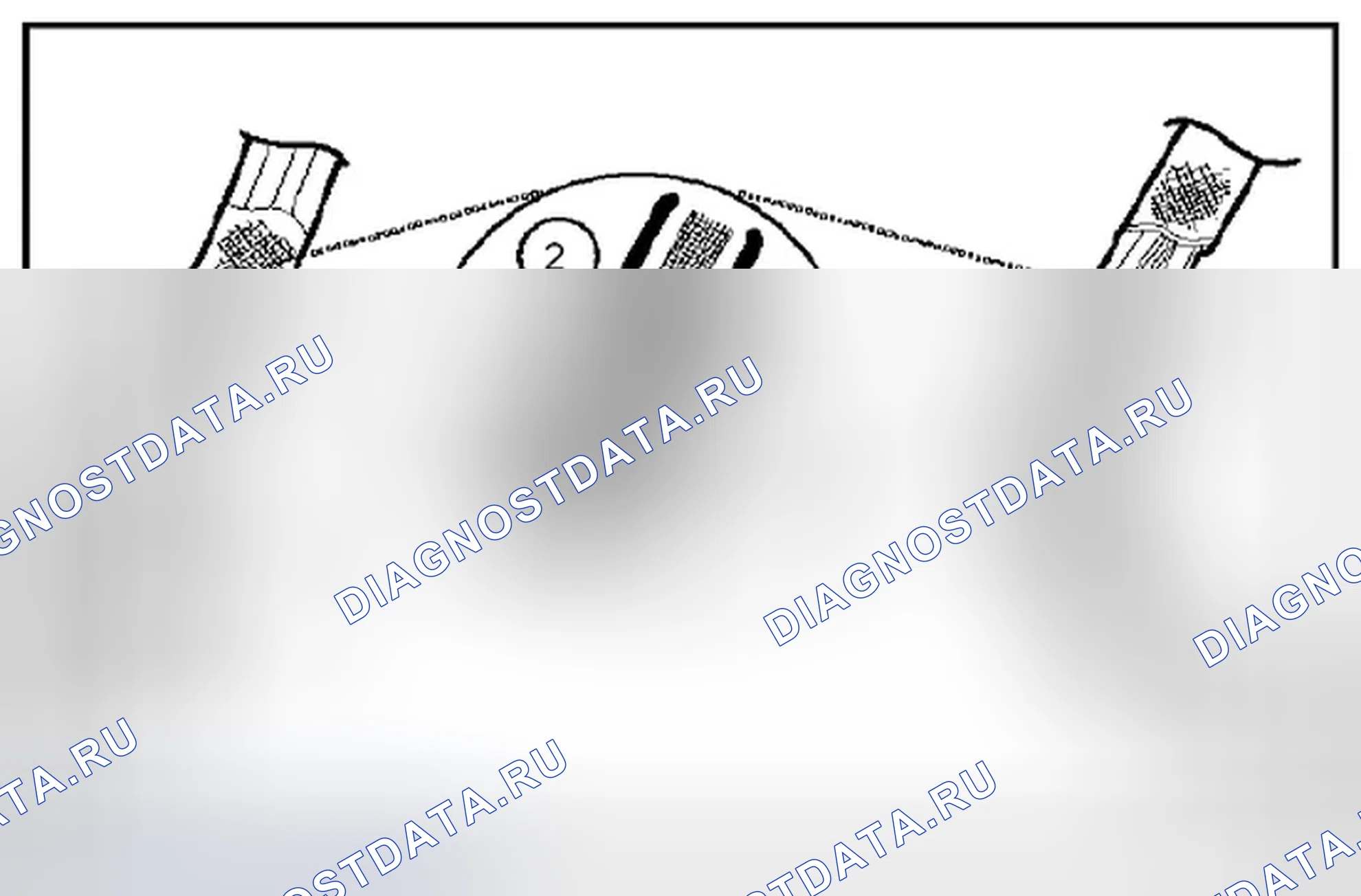 Рис. 282: Оборванные проволочные жилы в жгуте. Ford Fiesta Mk6