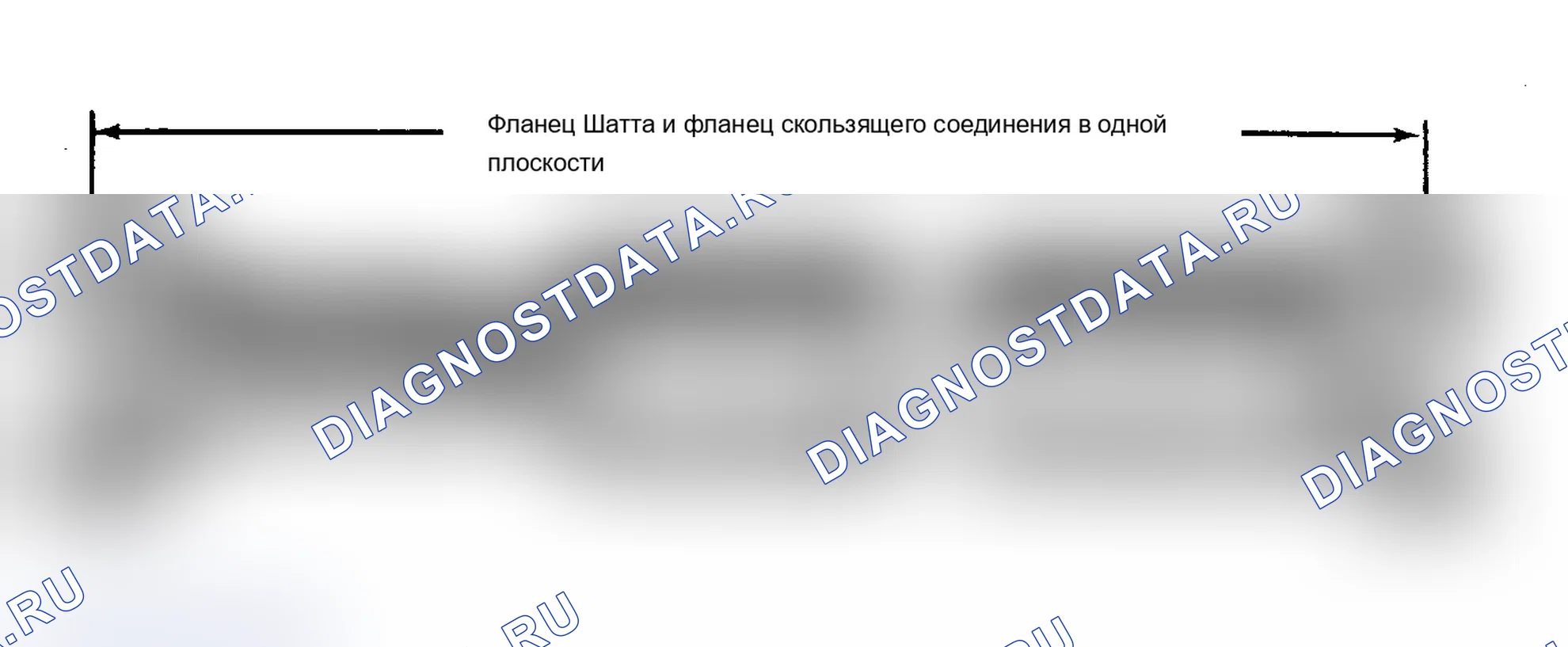 Рис. 6: Выравнивание фаз приводного вала Выровнять цапфы приводного вала и скользящего соединения в одной плоскости.. Chevrolet Pickup V30 