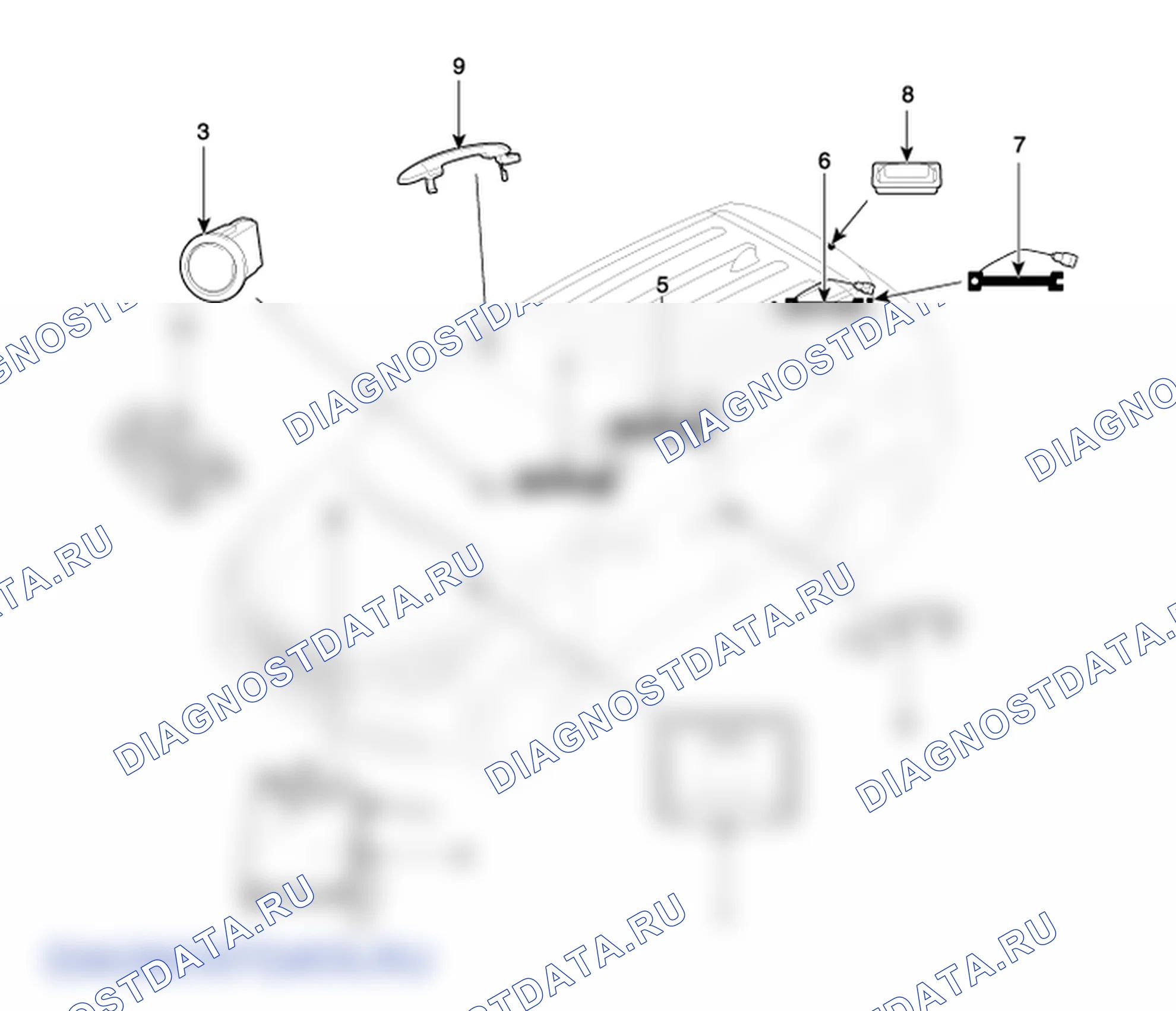 Компоненты и их расположение. Hyundai ix35 EL