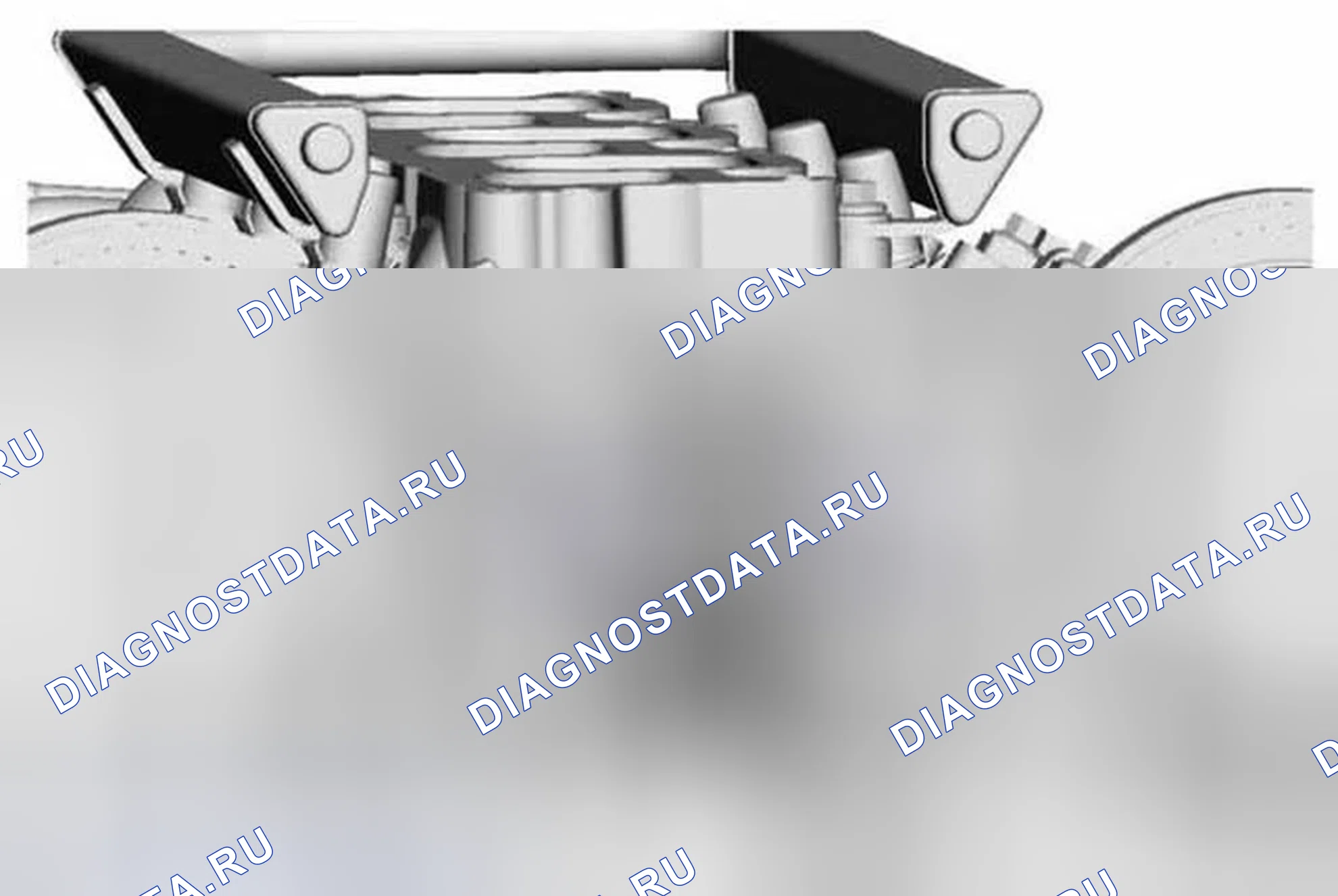 Рис. 1021: Установка. Ford Edge I рестайлинг
