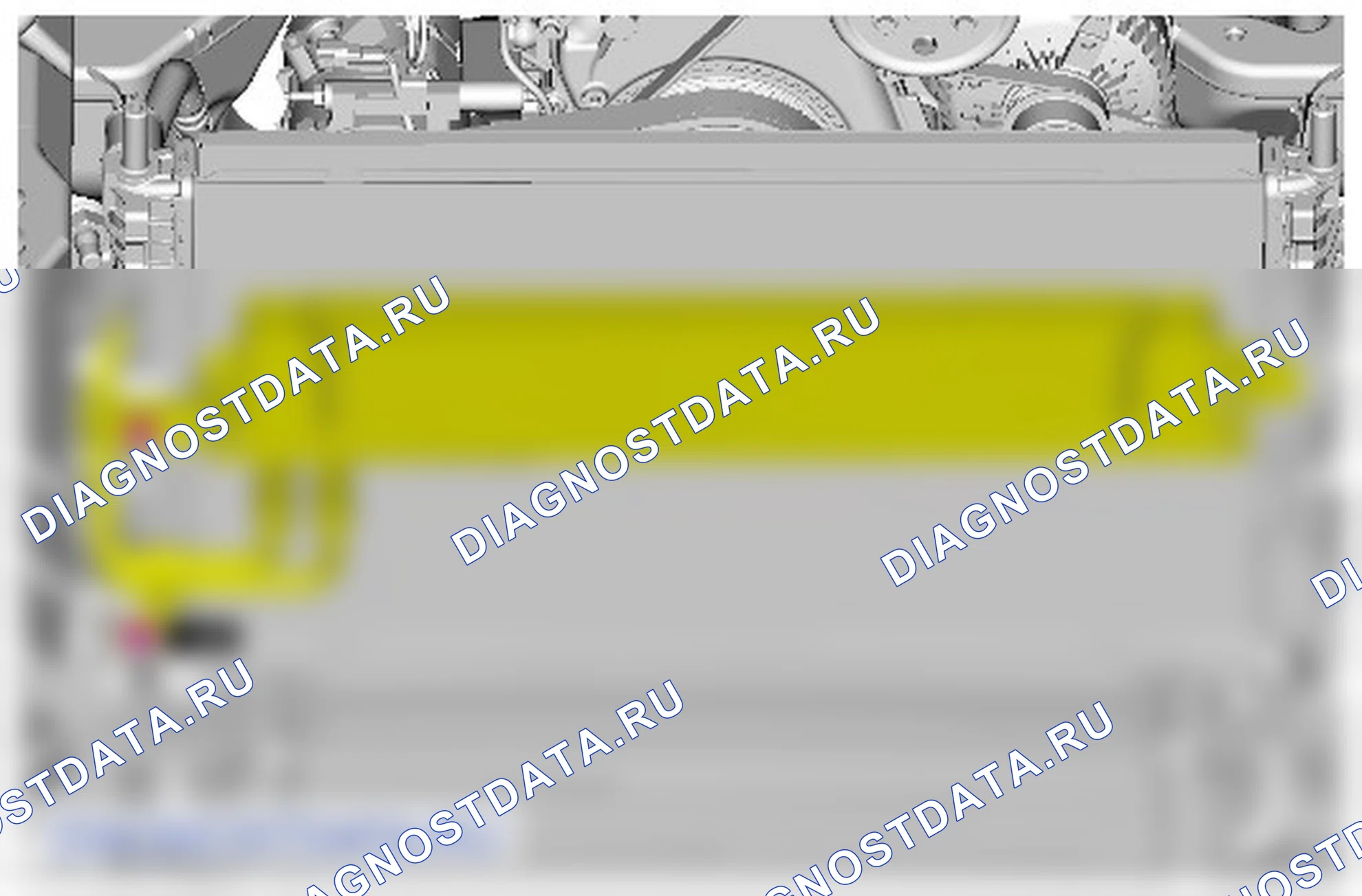 Как снять и установить Радиатор. Ford Mustang VI