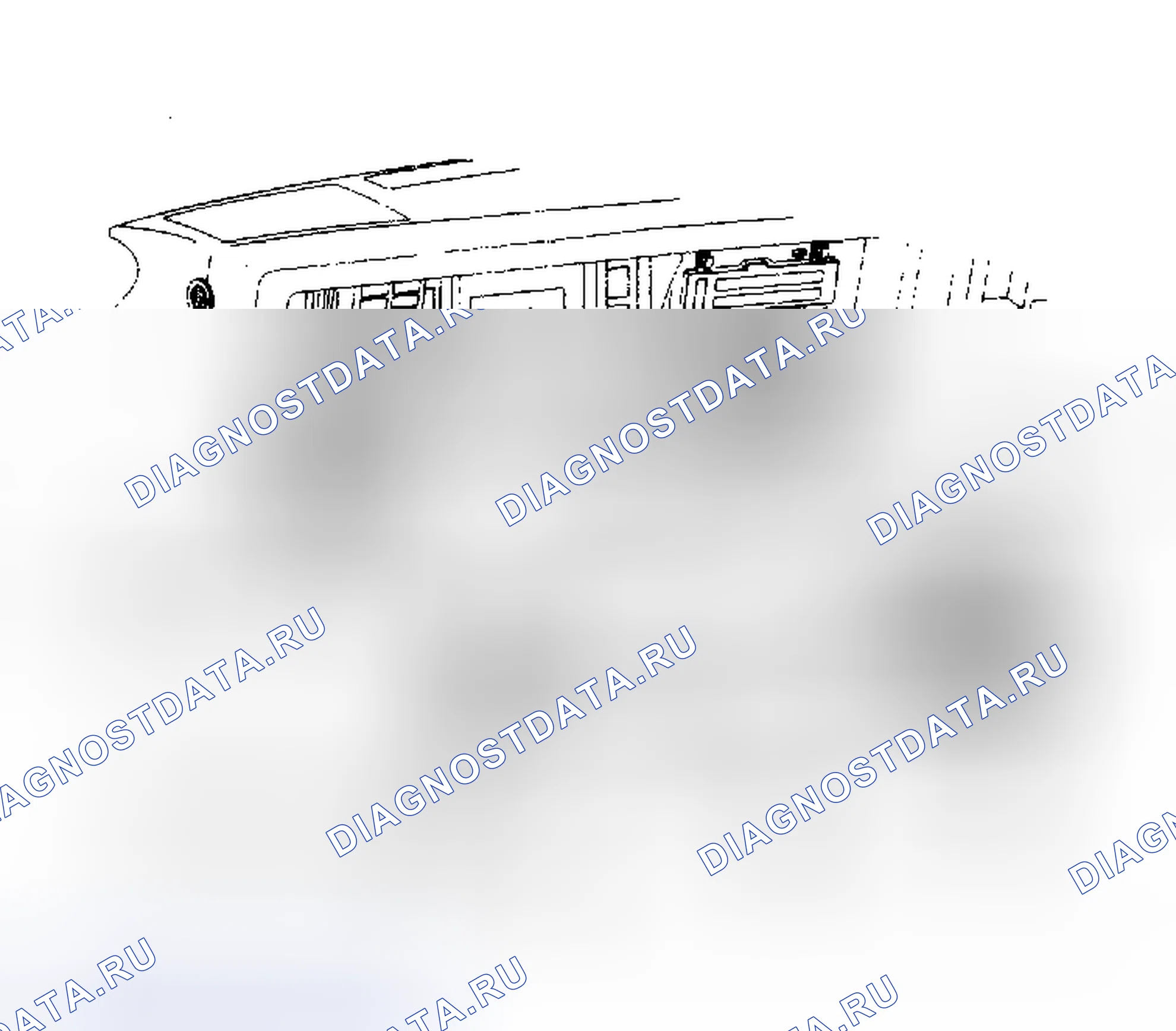 Рис. 2: Демонтаж облицовки приборной панели Cutlass. Oldsmobile Omega I