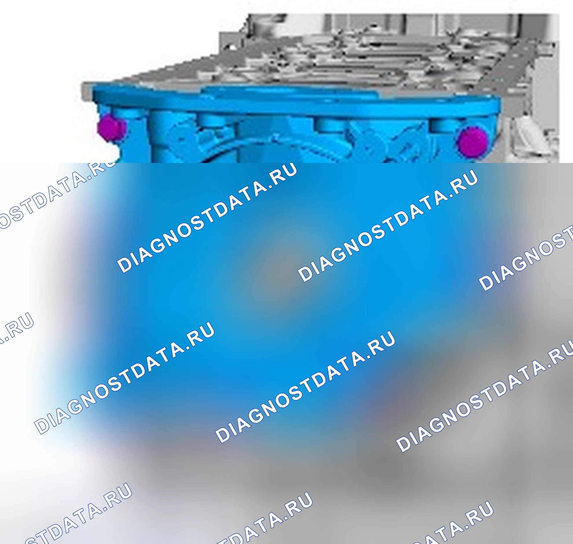 Разборка двигателя. Ford Kuga I