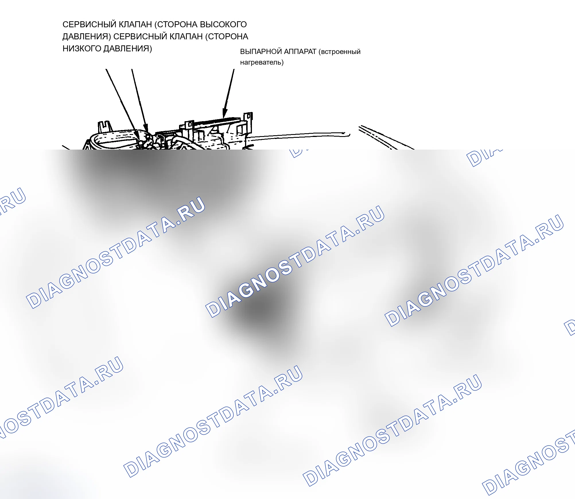 Рис. 2: УКАЗАТЕЛЬ РАСПОЛОЖЕНИЯ КОМПОНЕНТОВ. Acura TL III