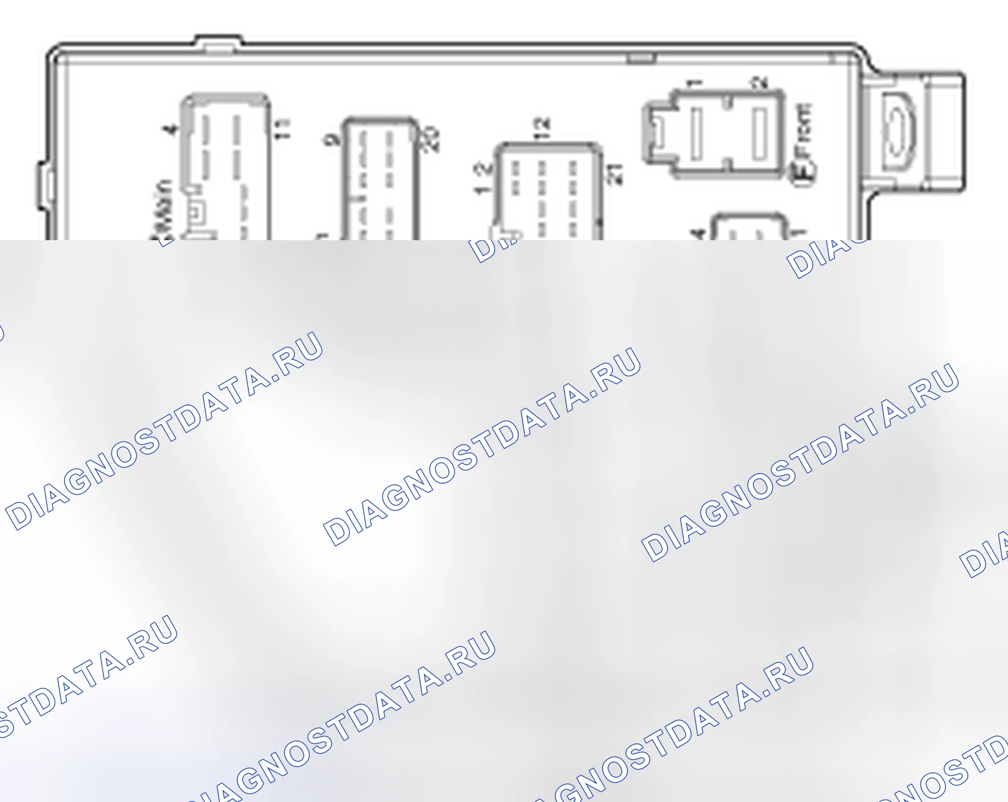 Рис. 74: Реле блокировки дверей. Geely Vision X3 Pro I