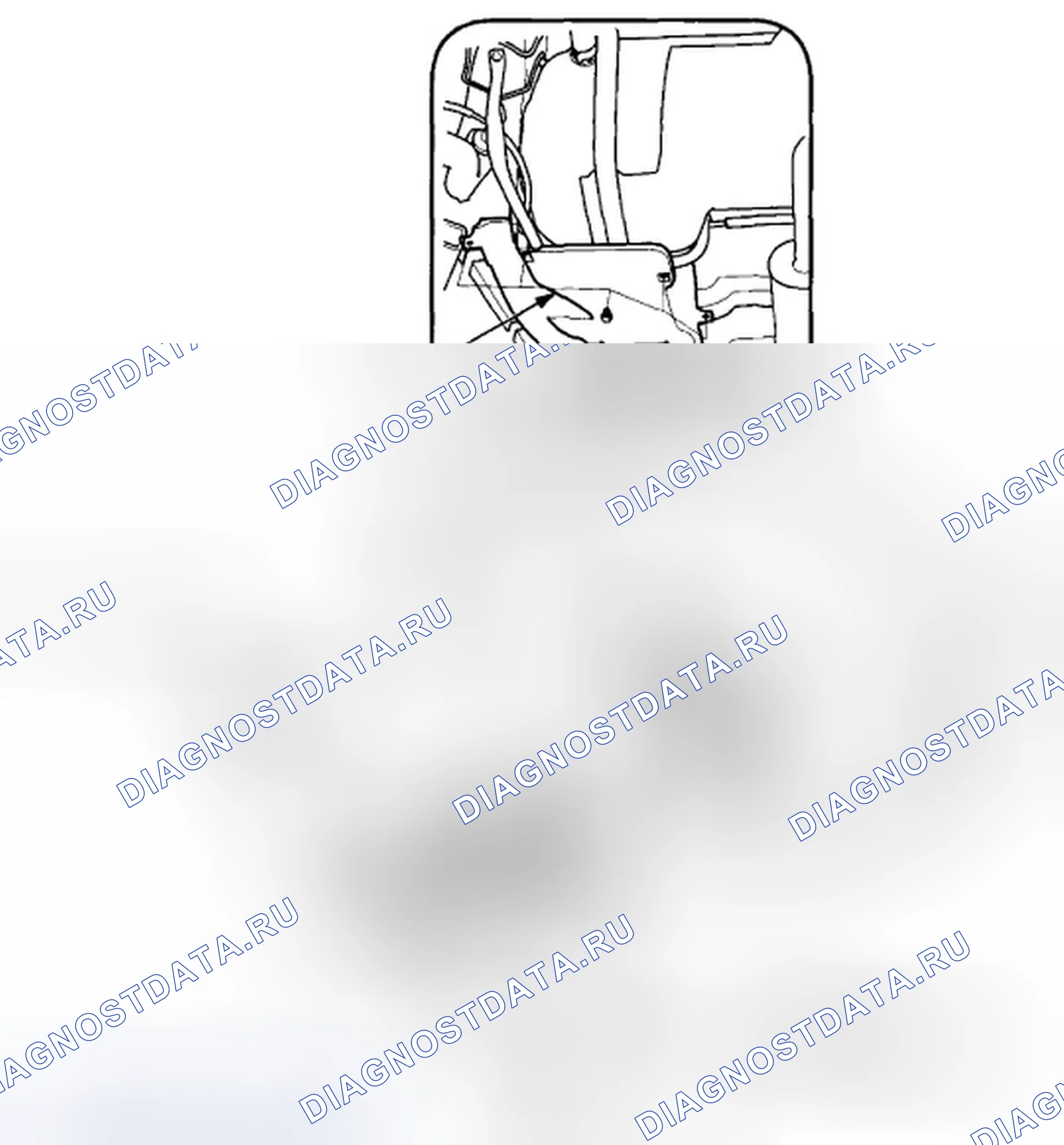 Рис. 427: Замена топливного бака. Honda CR-V III рестайлинг
