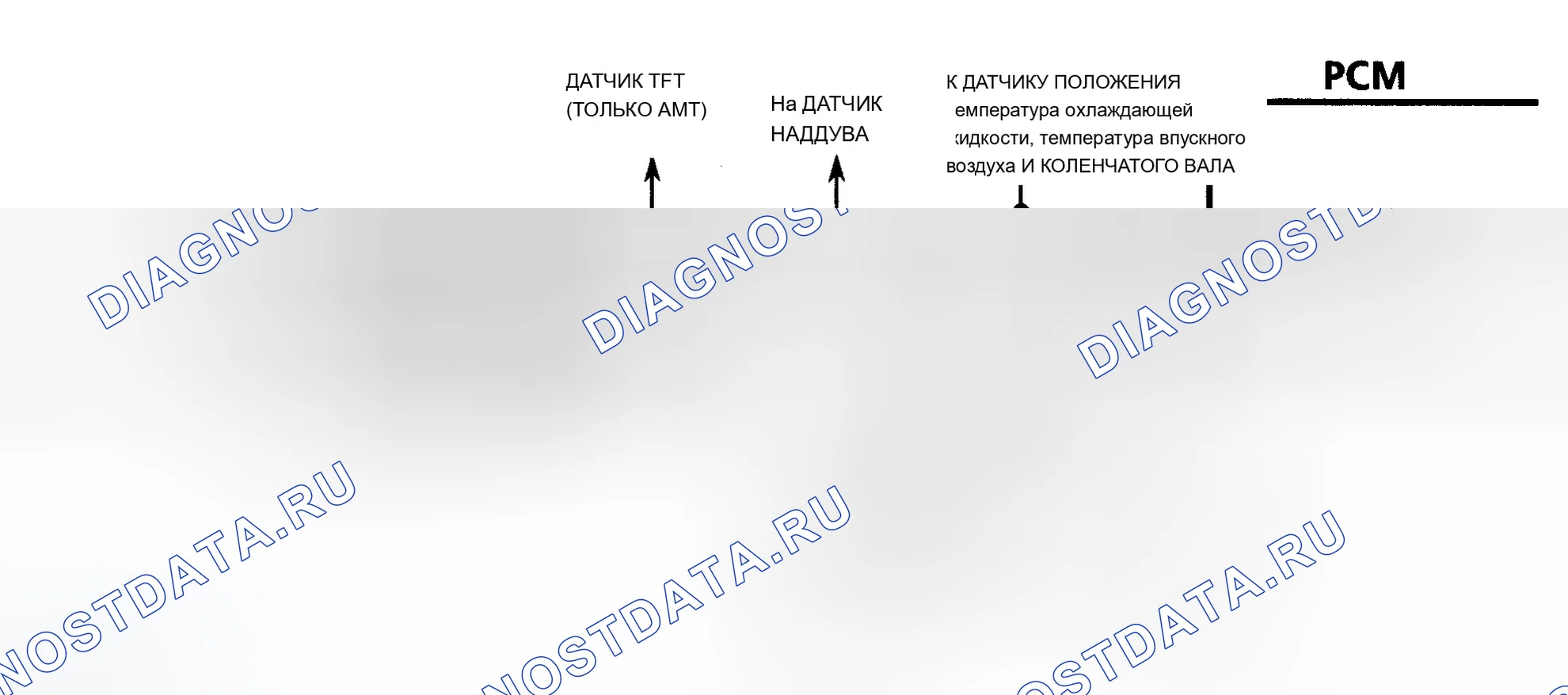 Рис. 556: Схема контроля давления рециркуляция отработавших газов / выходного сигнала датчика барометрическое давление (серия " P ") Контроль давления рециркуляция отработавших газов / выходного сигнала датчика барометрическое давление. Chevrolet Chevy Van G3500 