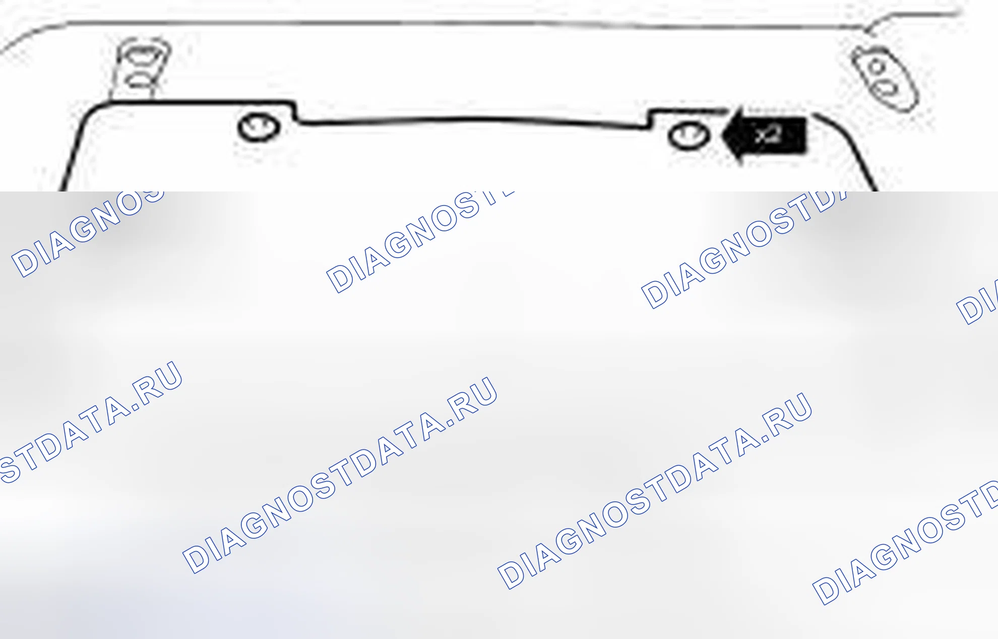 Рис. 2: ДЕМОНТАЖ. Land Rover Range Rover III рестайлинг 2