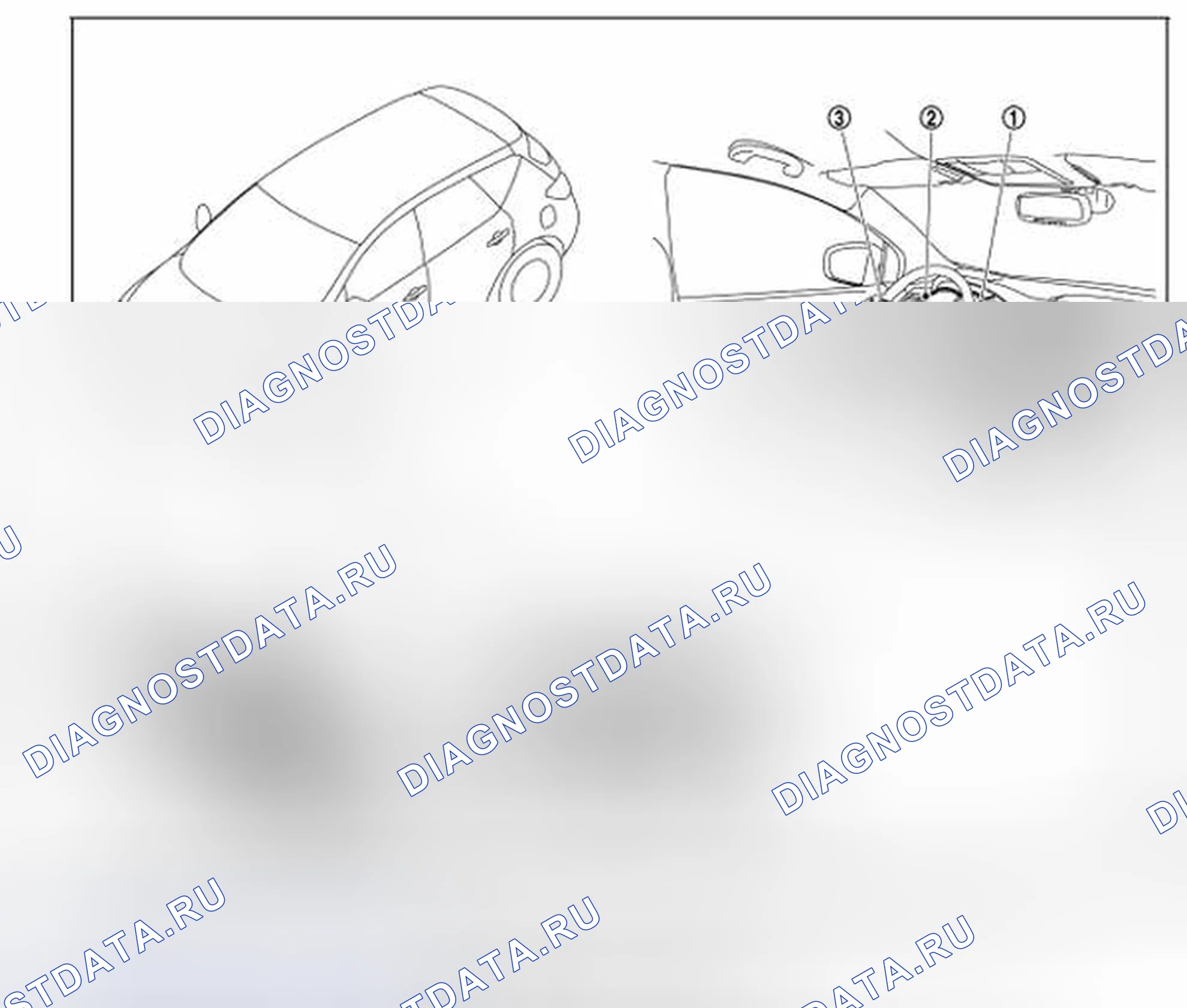 Рис. 35: Расположение компонентов. Honda Inspire I