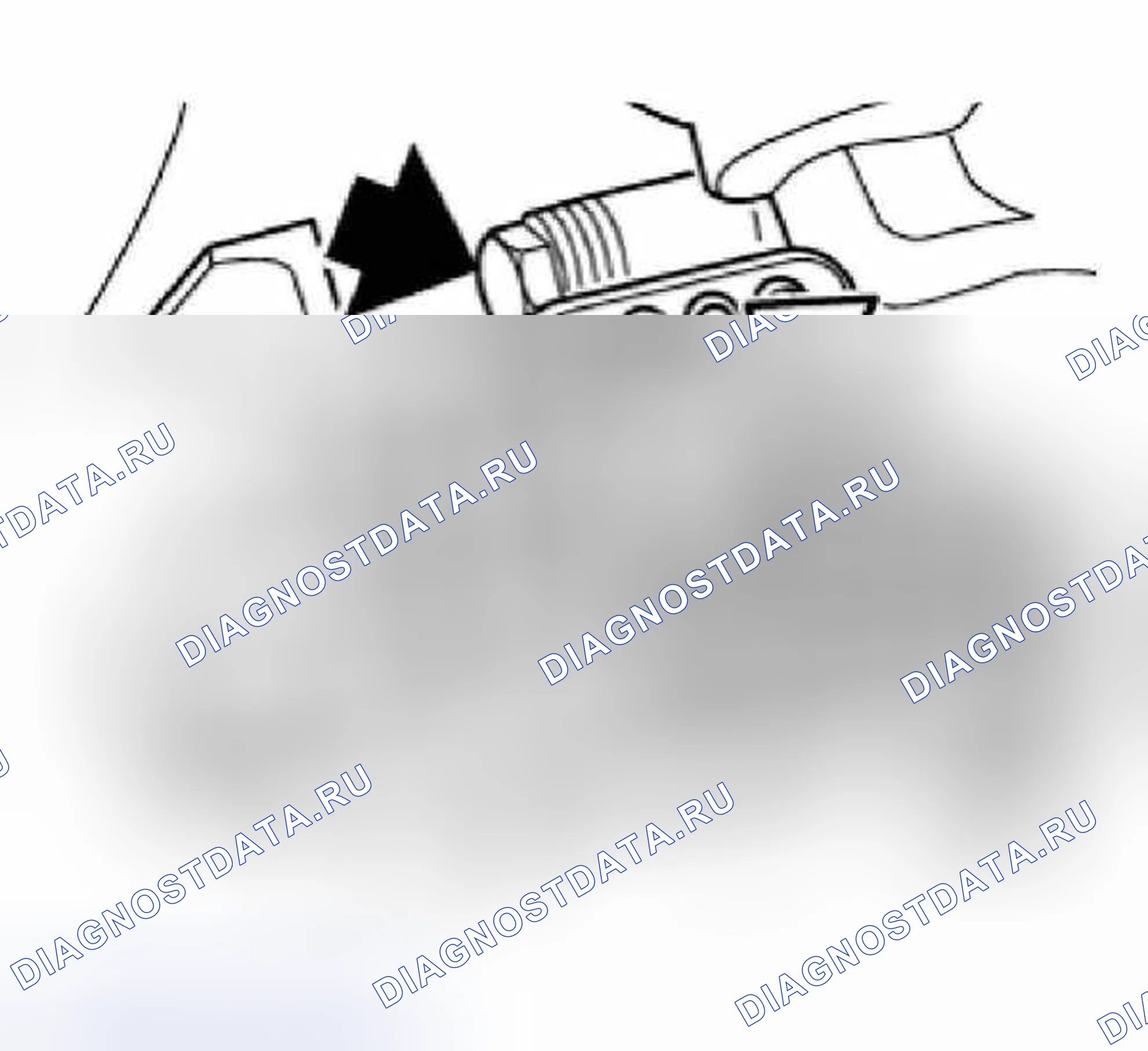 Рис. 85: 61 31 020 Снятие и установка выключателя зажигания. BMW M5 E39