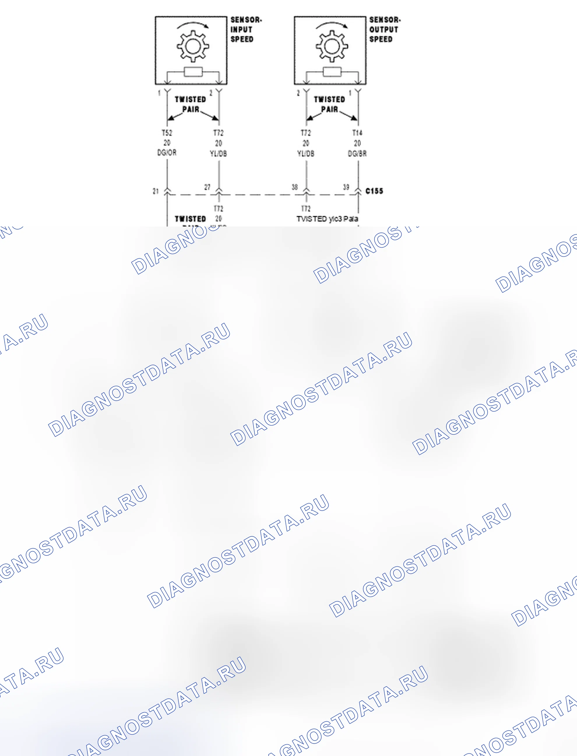 Рис. 439: Принципиальная схема. Dodge Cab & Chassis R3500 HD transition